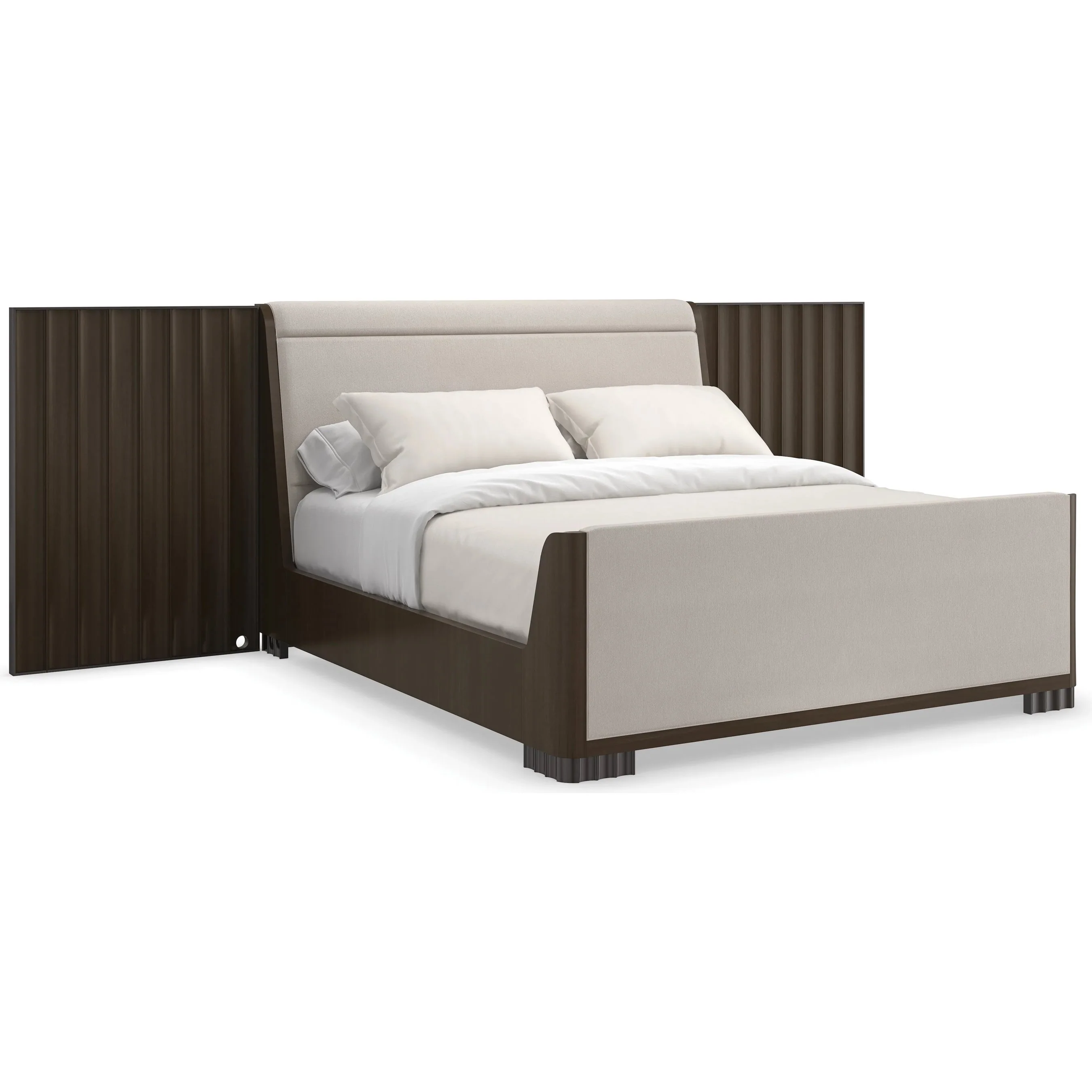 Slow Wave Qn/Kg Bed Wing Panels