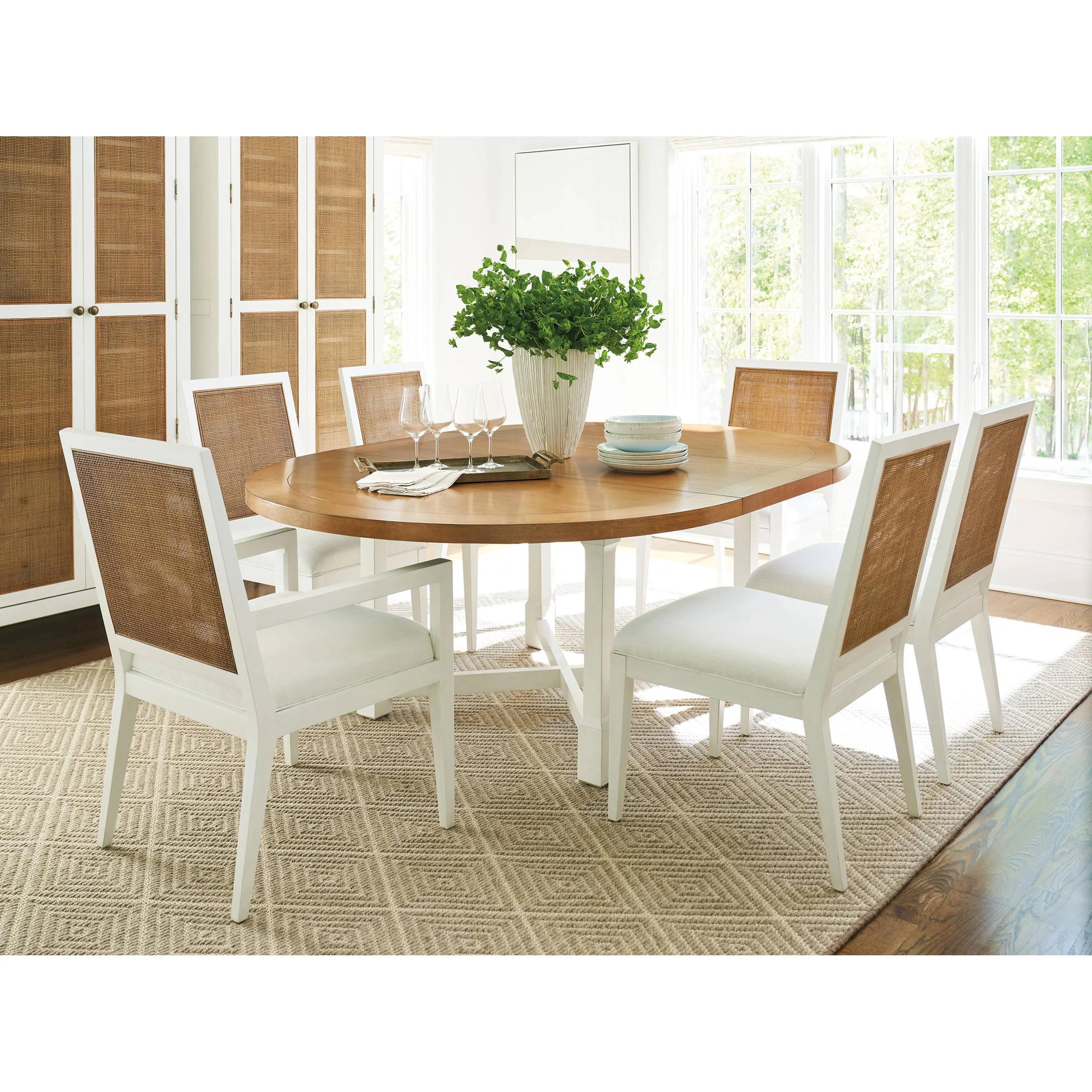 Smithcliff Woven Arm Chair - Image 5