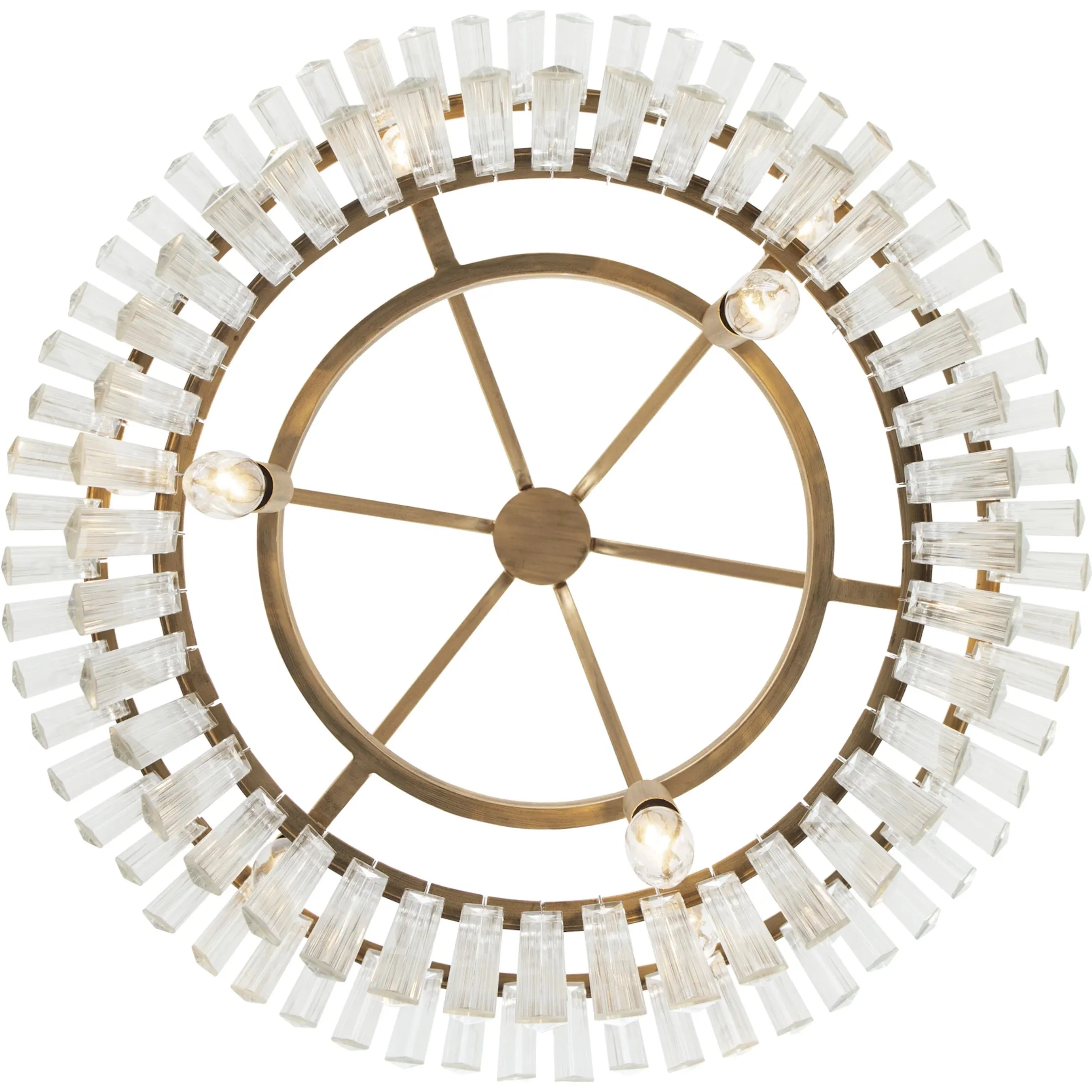 Social Club 2-Tier Crystal Pendant - Image 3