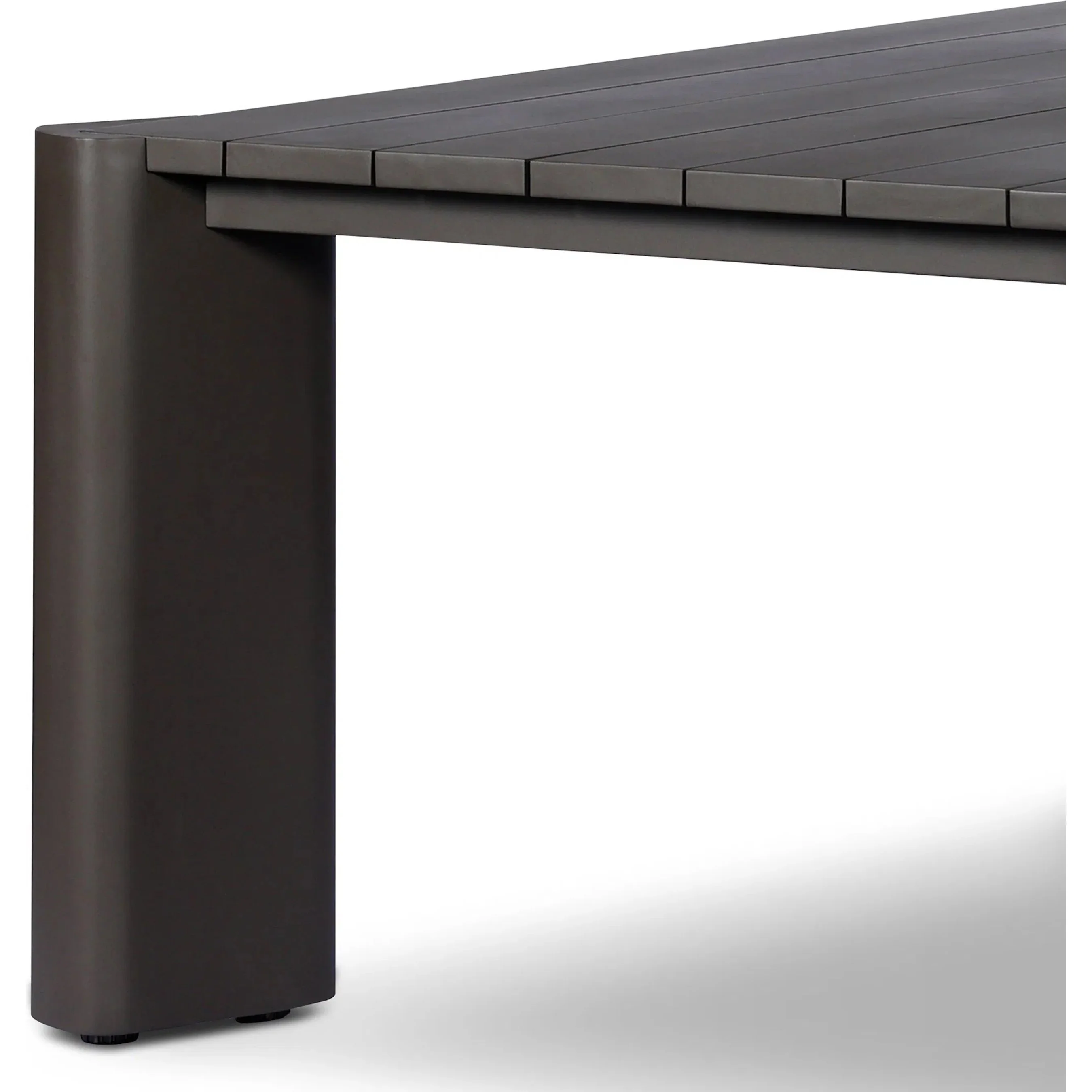 Soho Outdoor Metal Dining Table-106" - Image 10