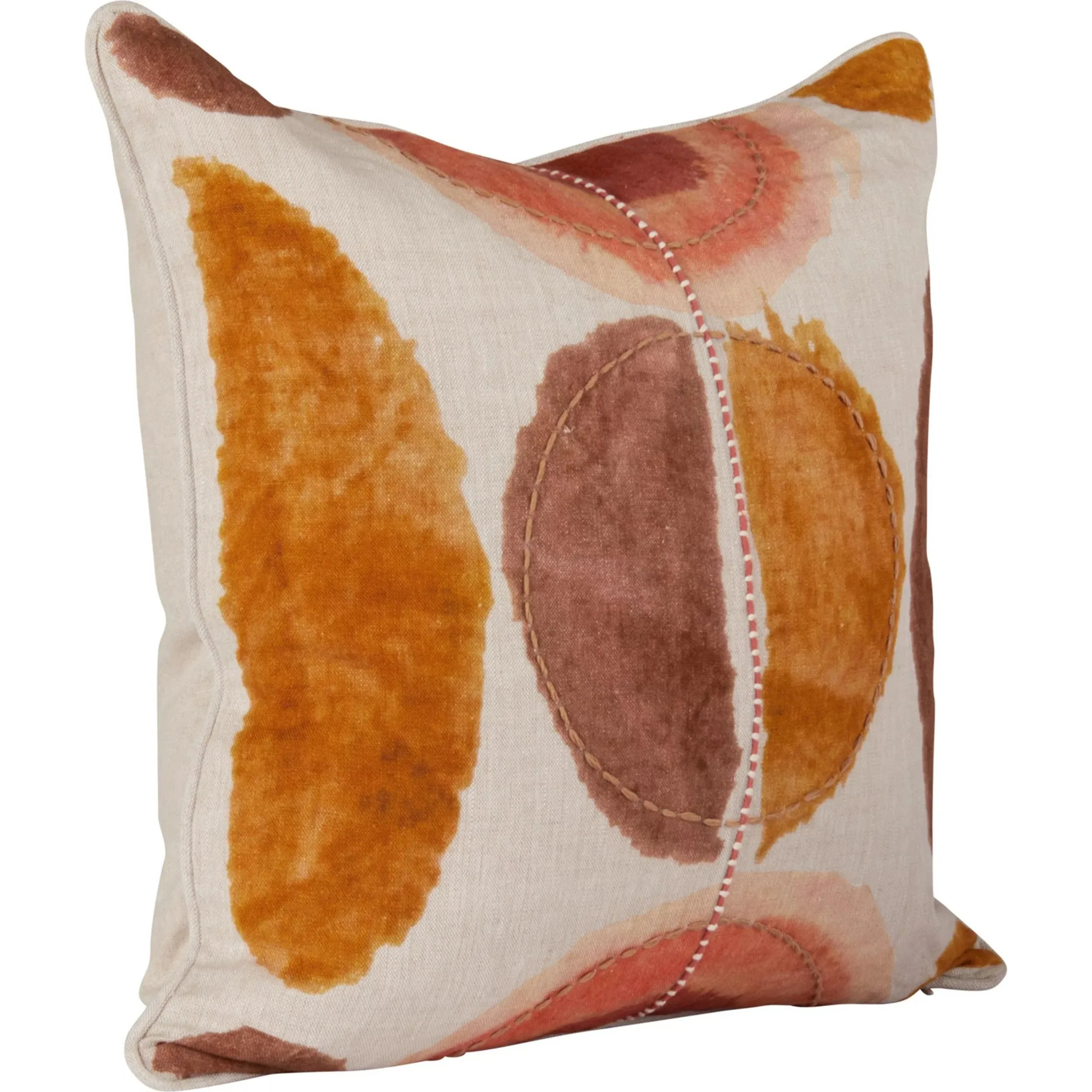 Solar Belgian Linen Throw Pillow - Image 2
