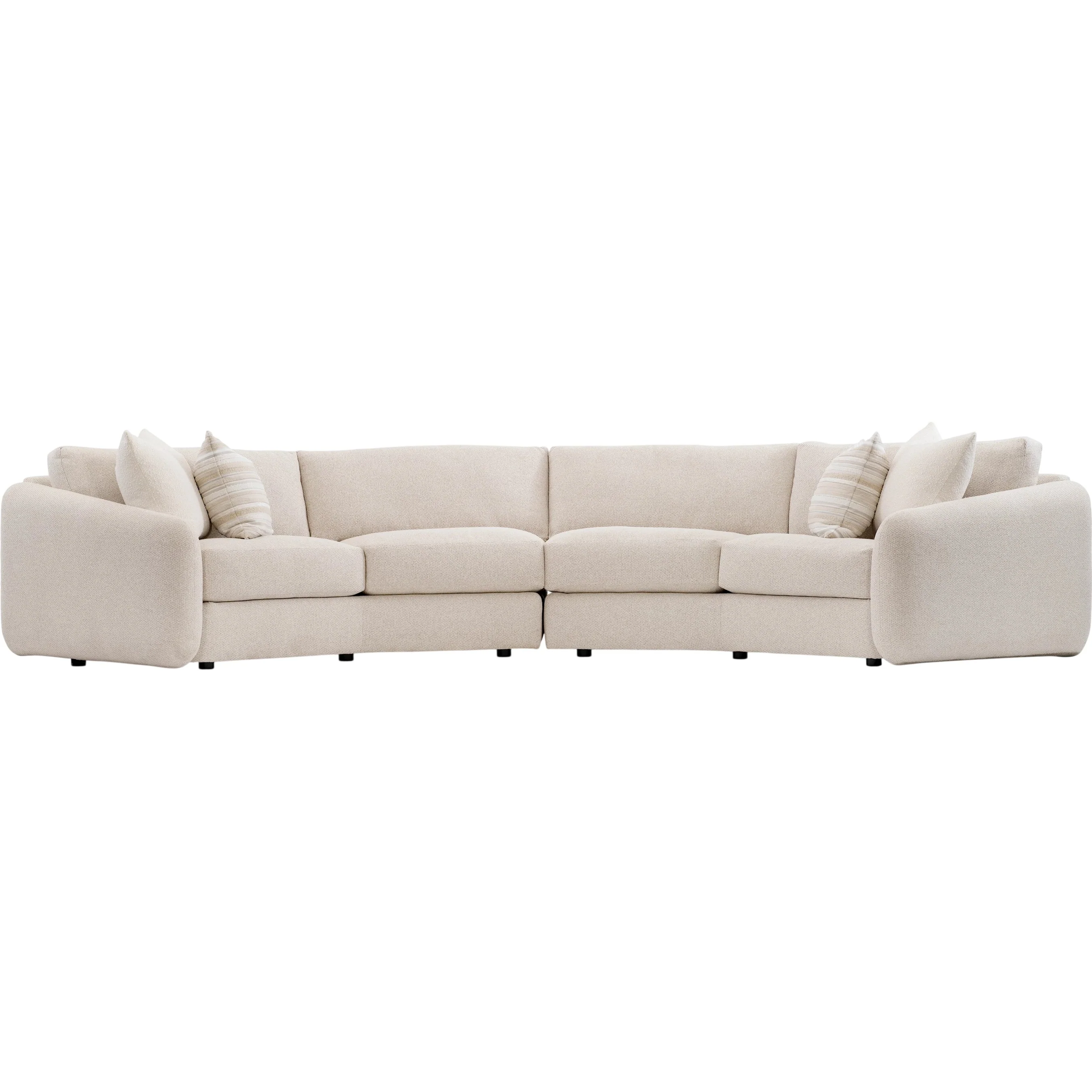 Soleil 2-PIECE Fabric Sectional