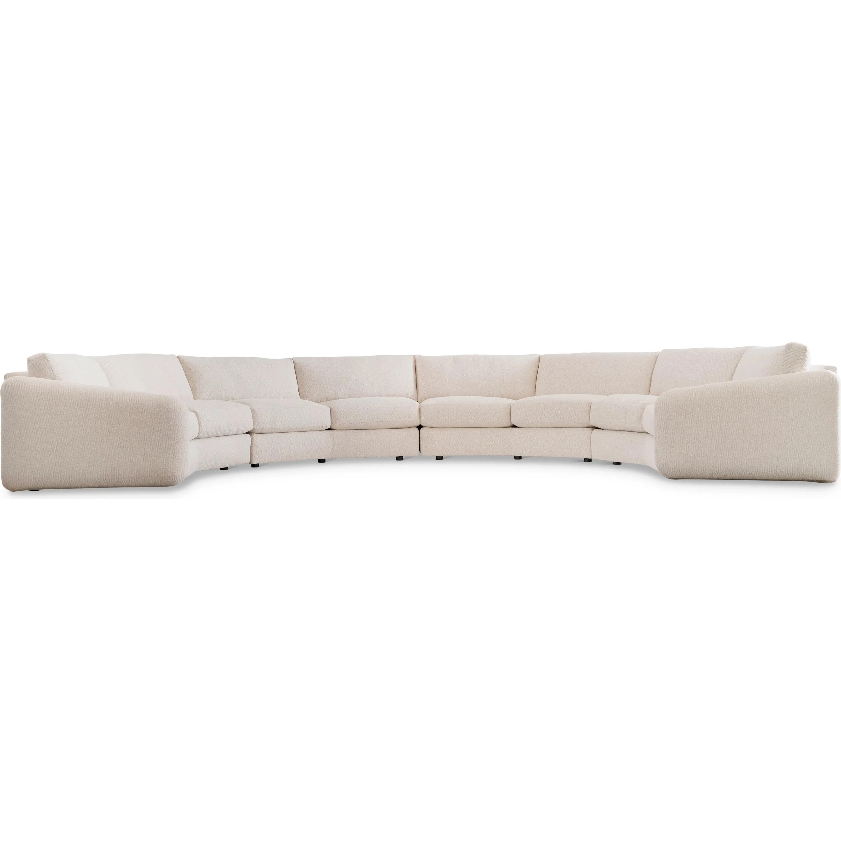 Soleil Fabric Sectional - Image 4