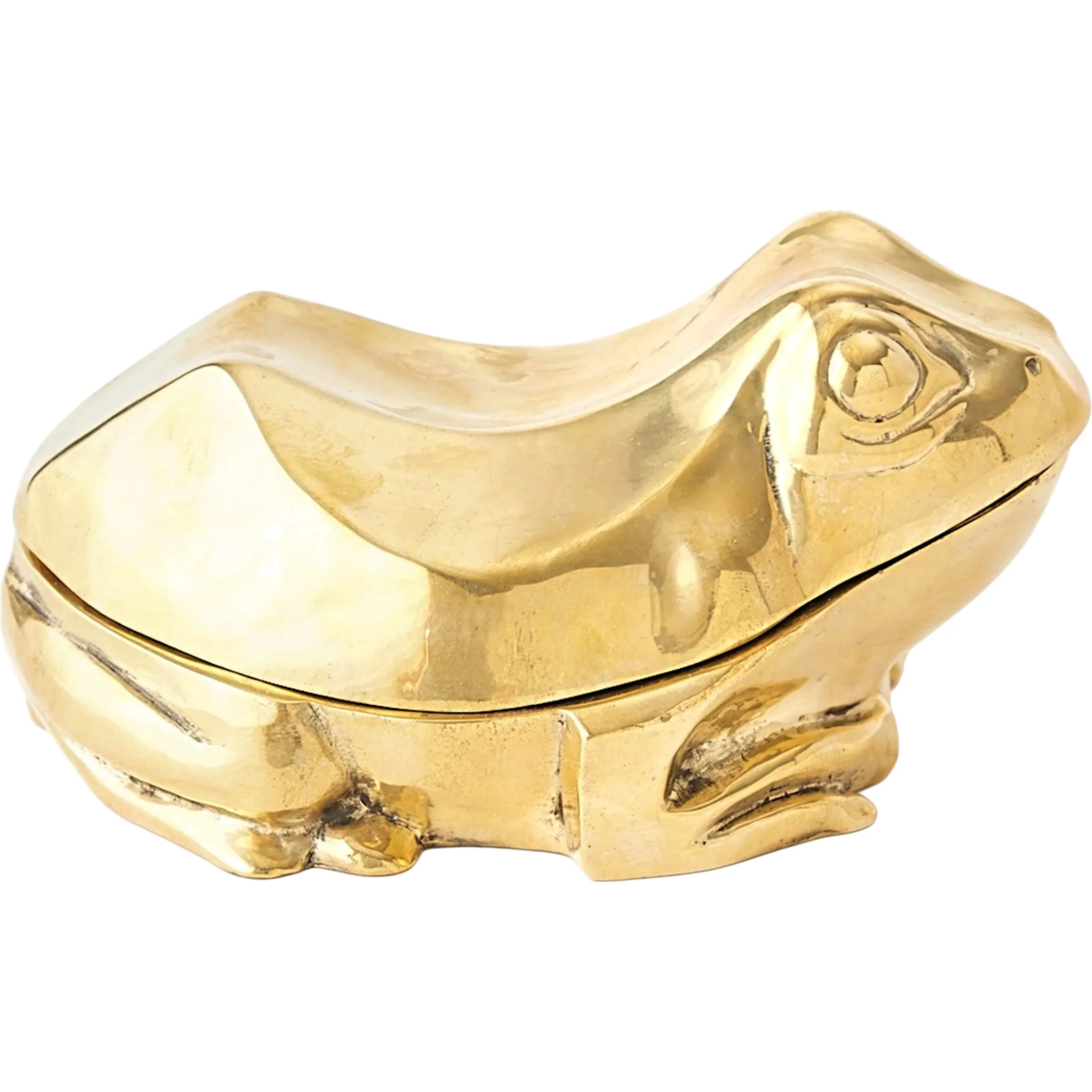 Solid Brass Frog Box - Image 2