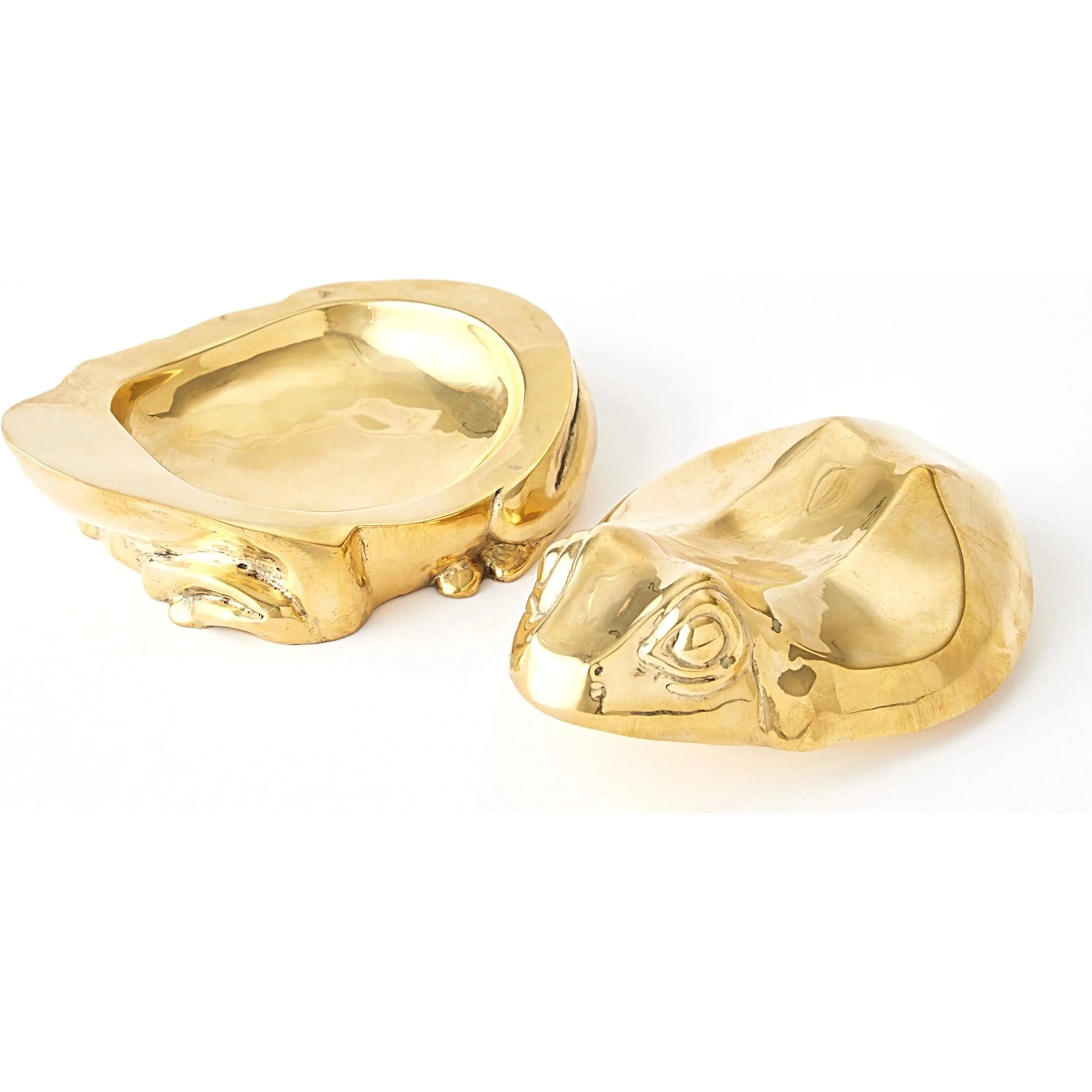 Solid Brass Frog Box - Image 3