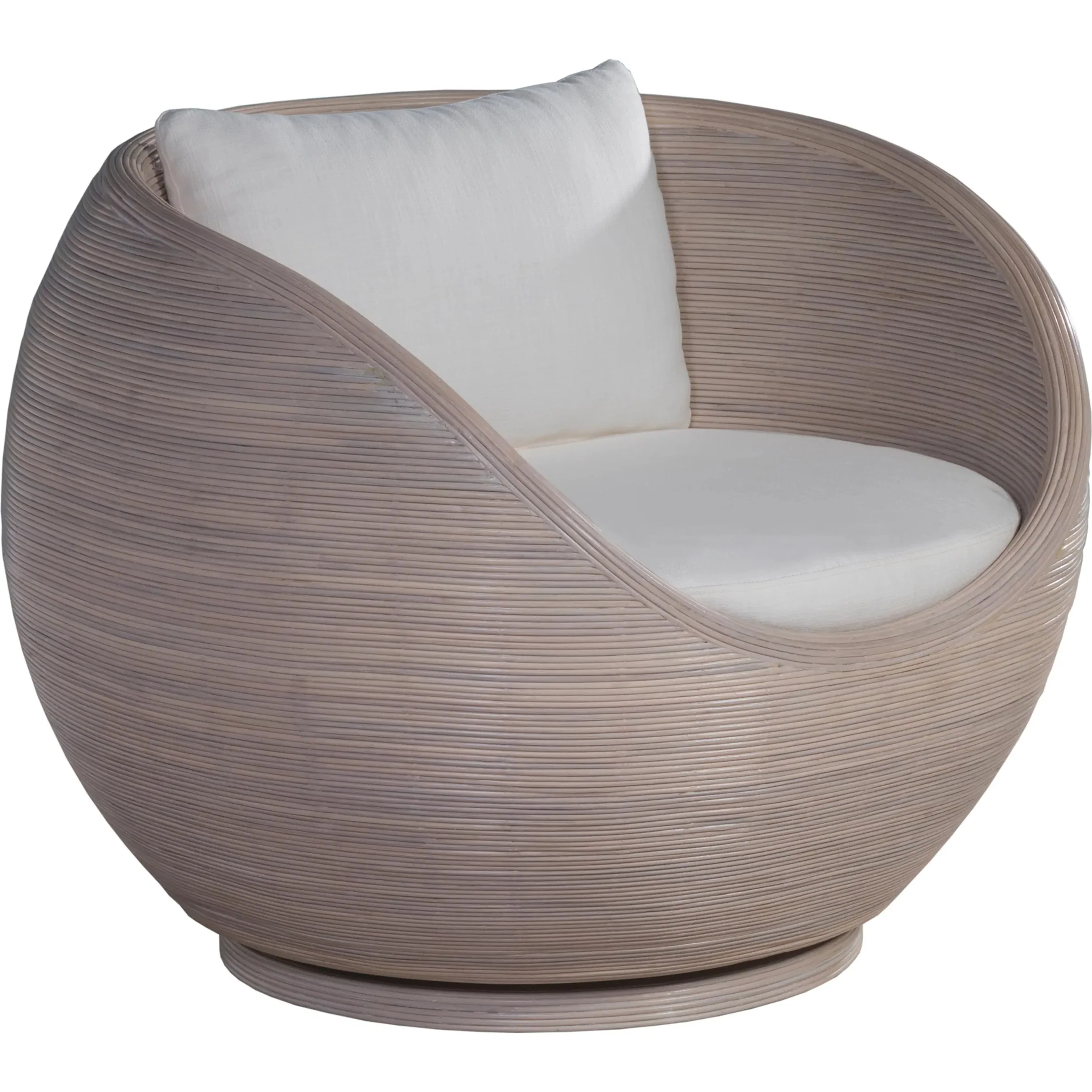 Solimar Rattan Swivel Chair