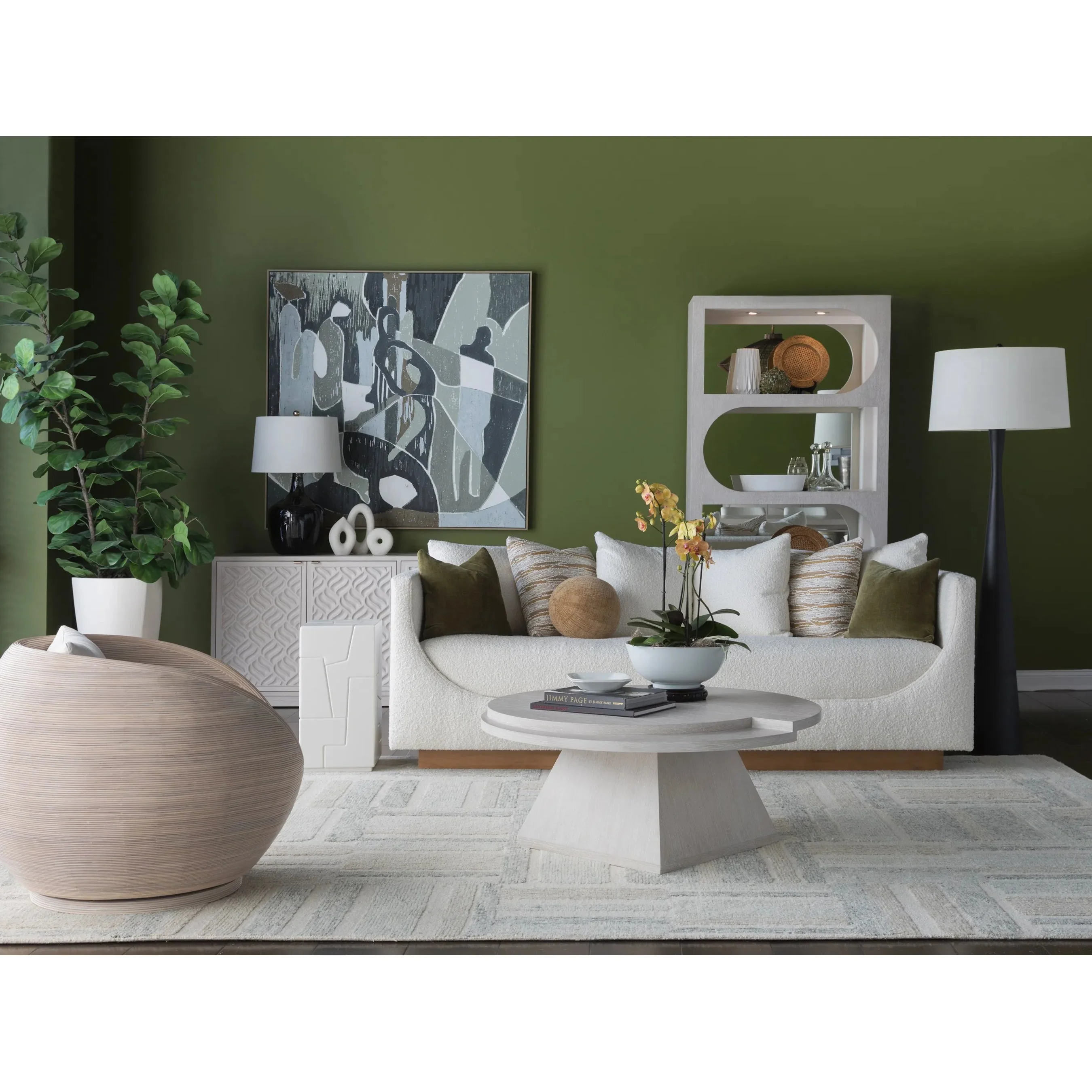 Solimar Round Cocktail Table - Image 3