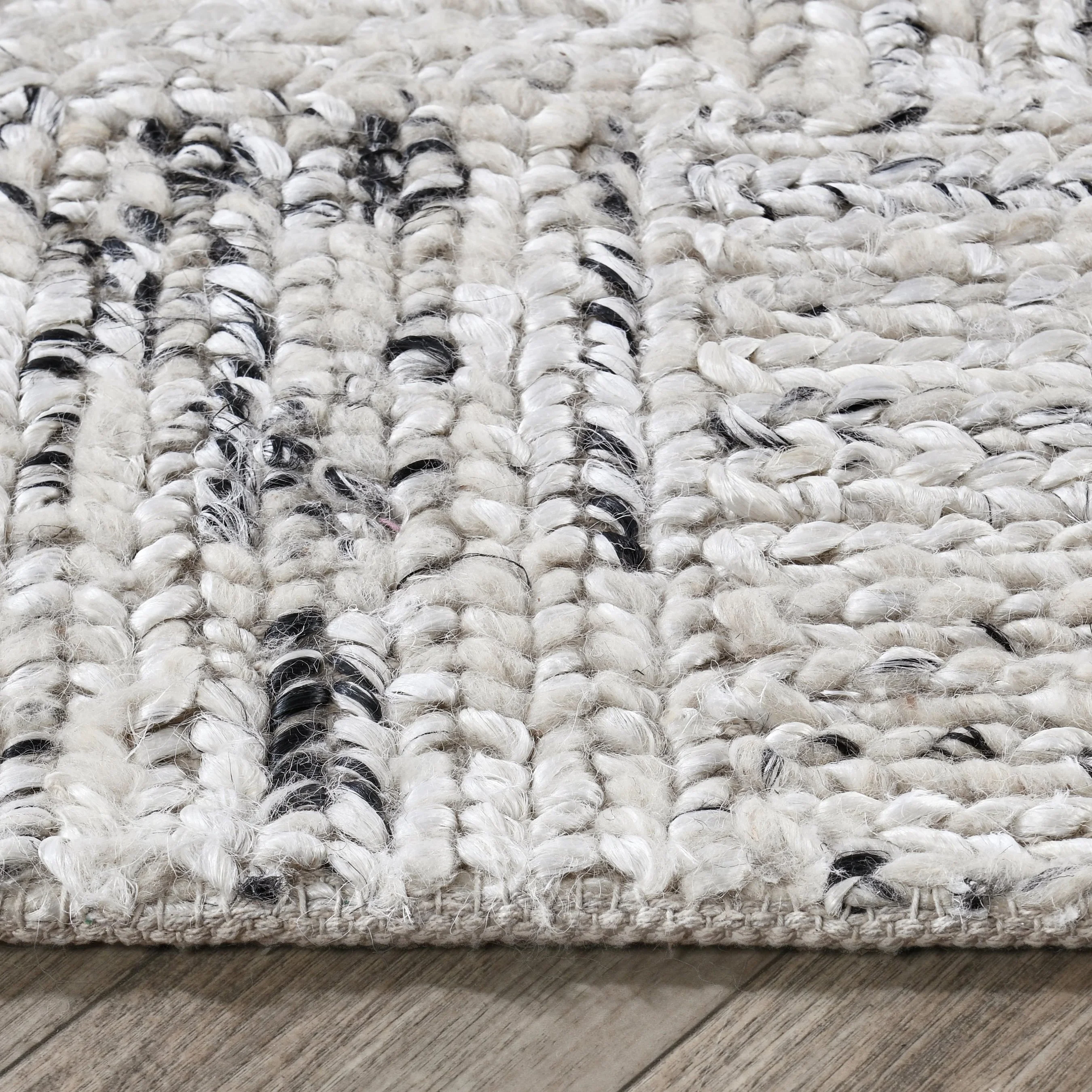 Sosa Abstract Wool Blend Area Rug - Image 4