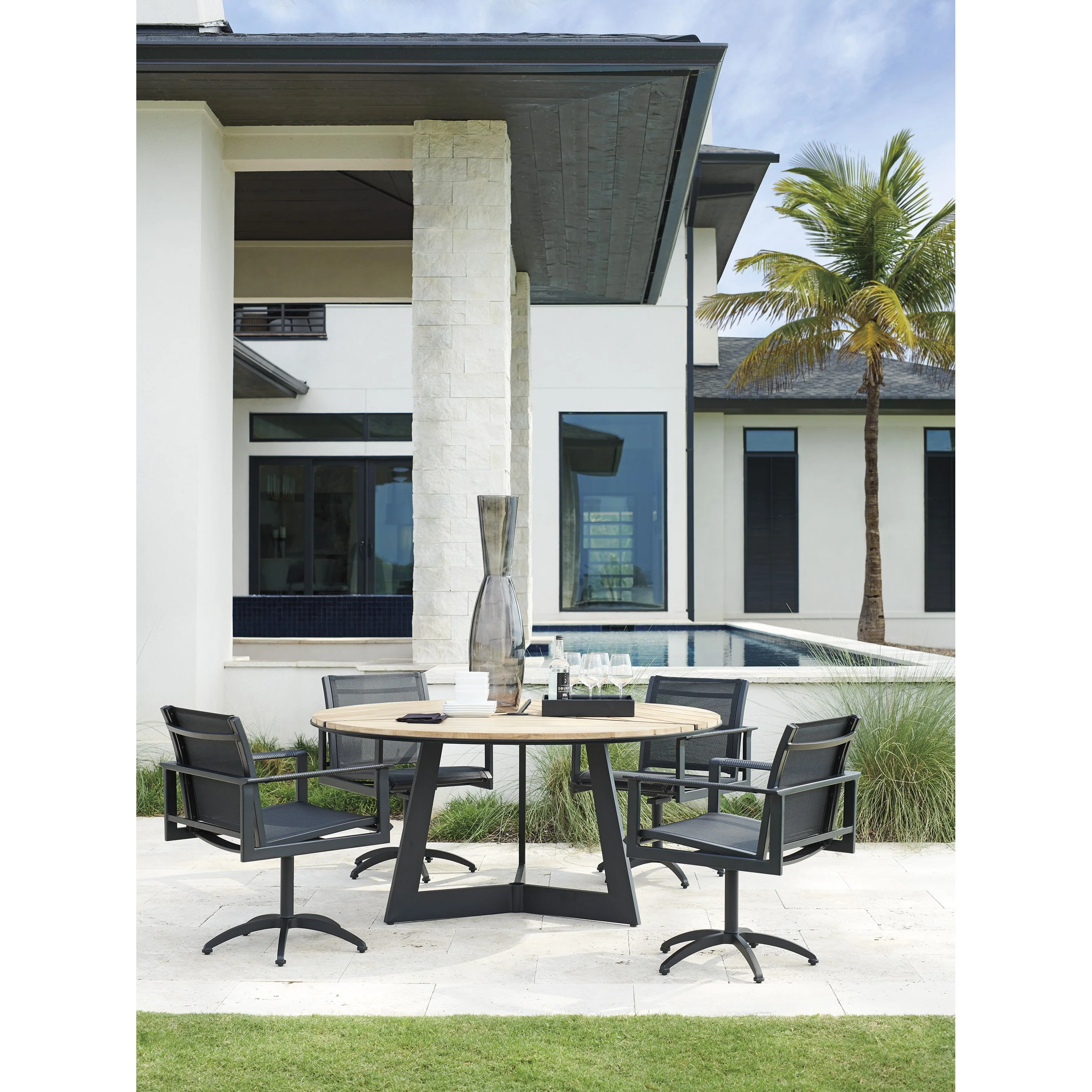 South Beach Round Dining Table - Image 4