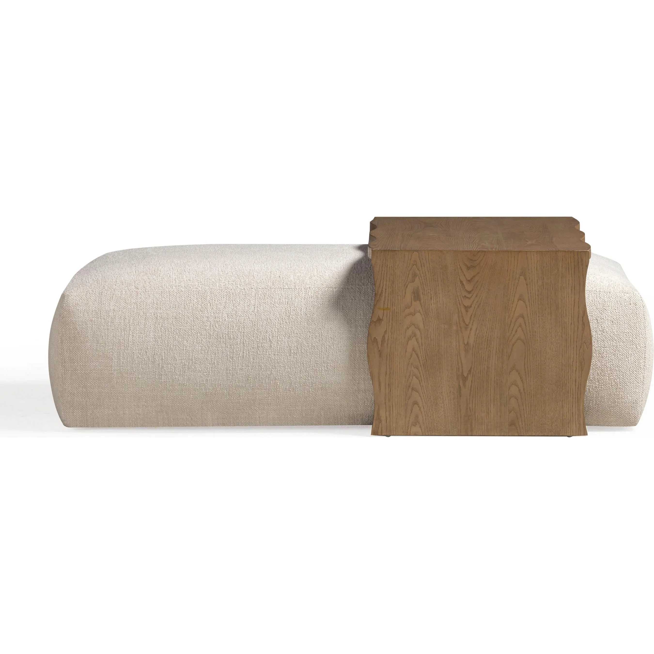 Spencer Performance Basketweave Ottoman - Image 5
