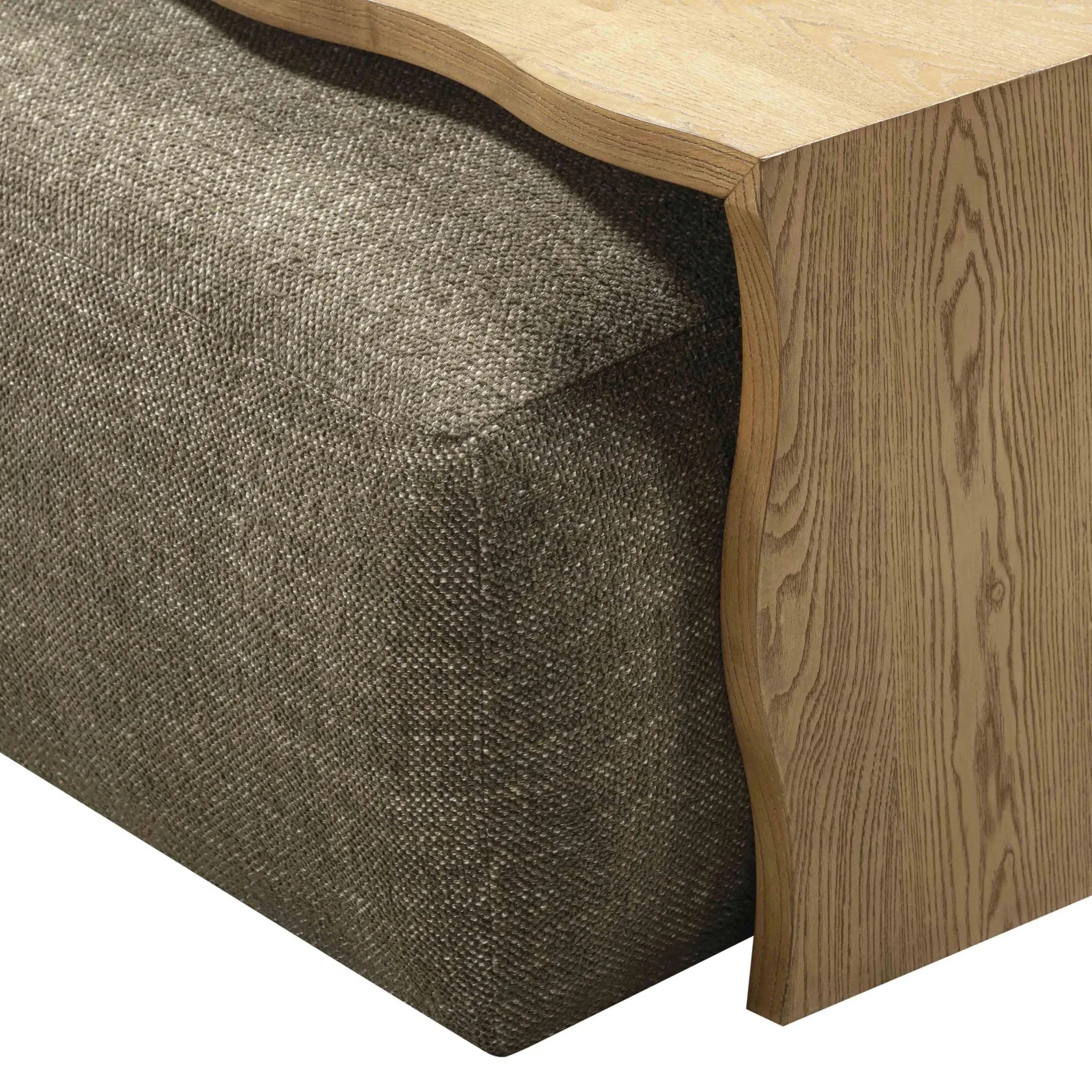 Spencer Performance Basketweave Ottoman - Image 7