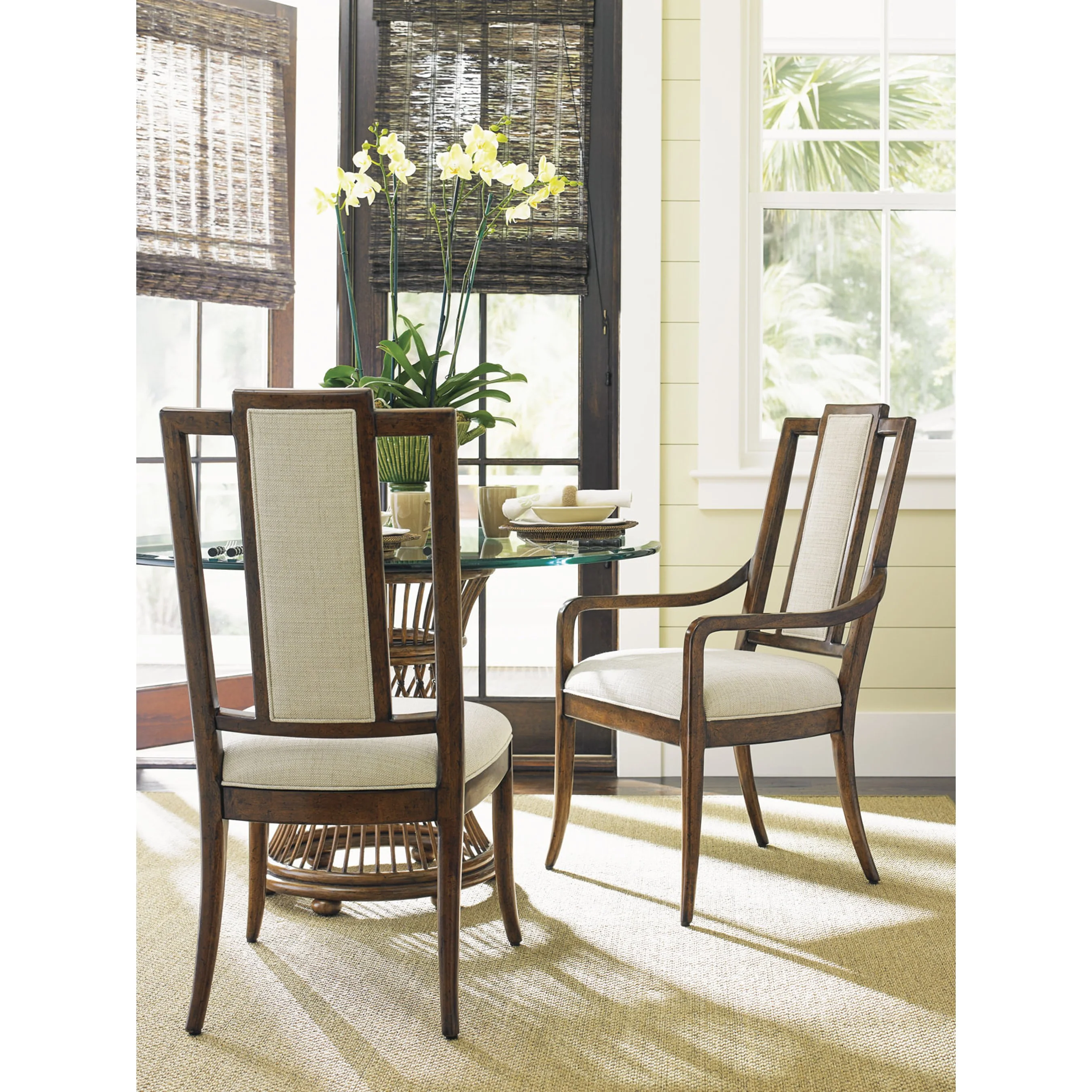 St. Barts Splat Back Arm Chair - Image 3