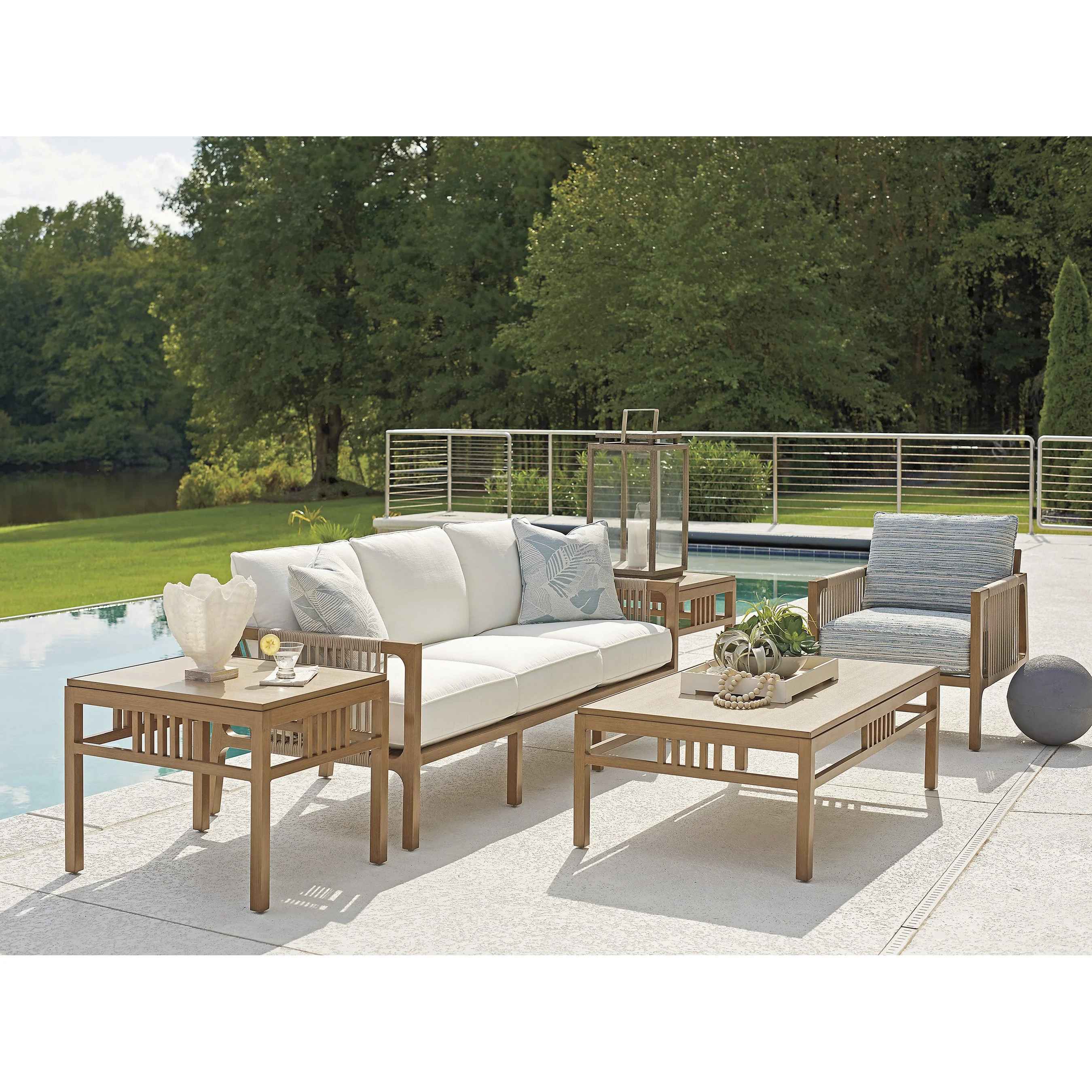 St Tropez Rectangular Cocktail Table - Image 5