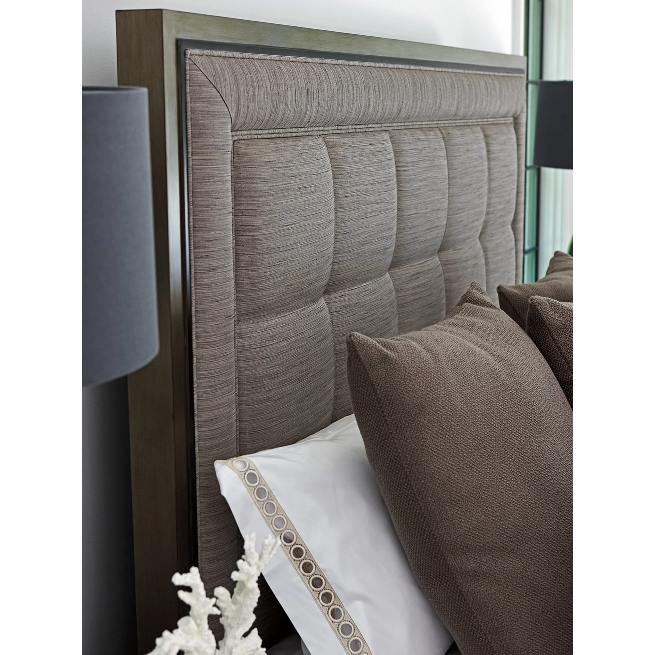 St. Tropez Upholstered Panel Headboard - Image 4