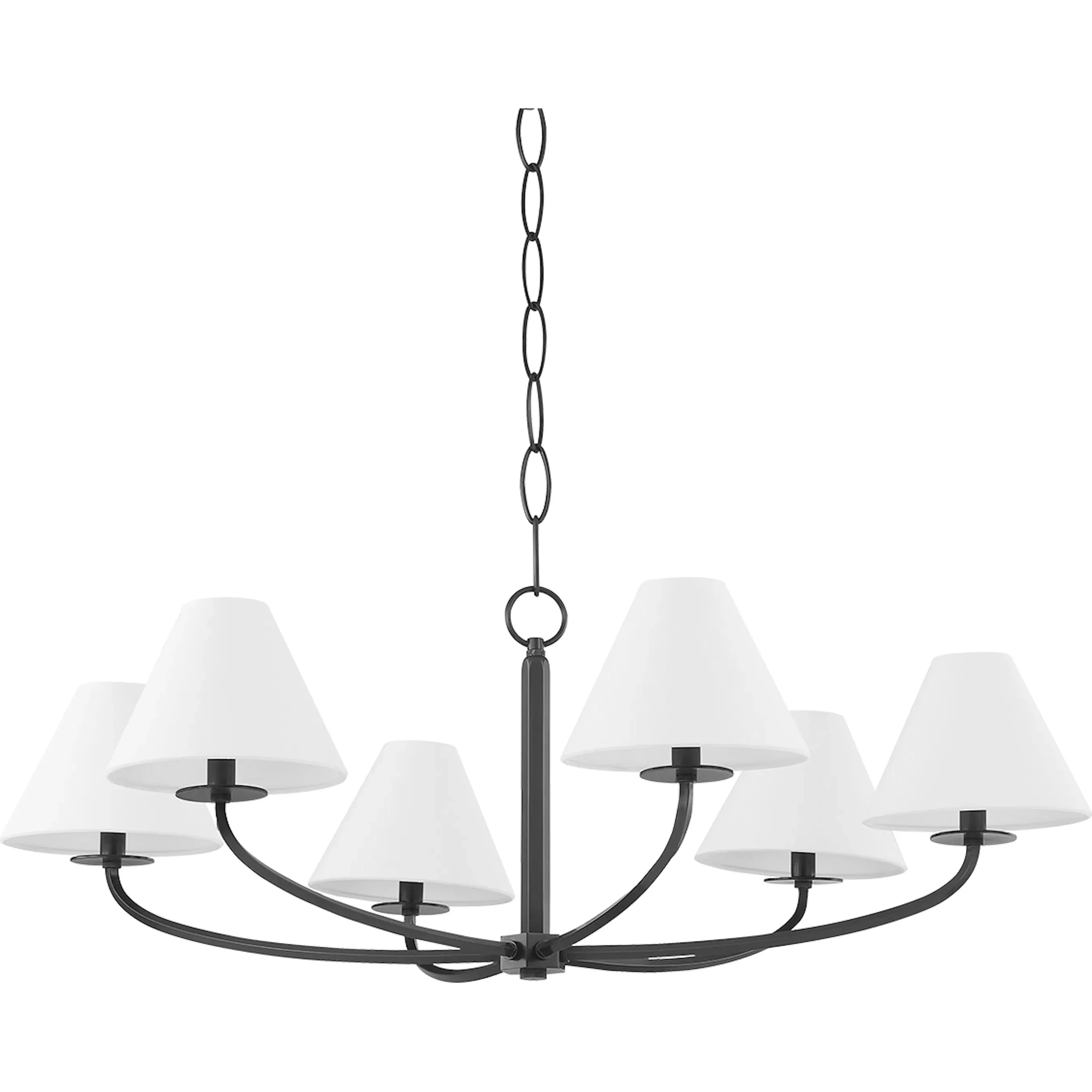 Stacey 6 Light Chandelier - Image 2