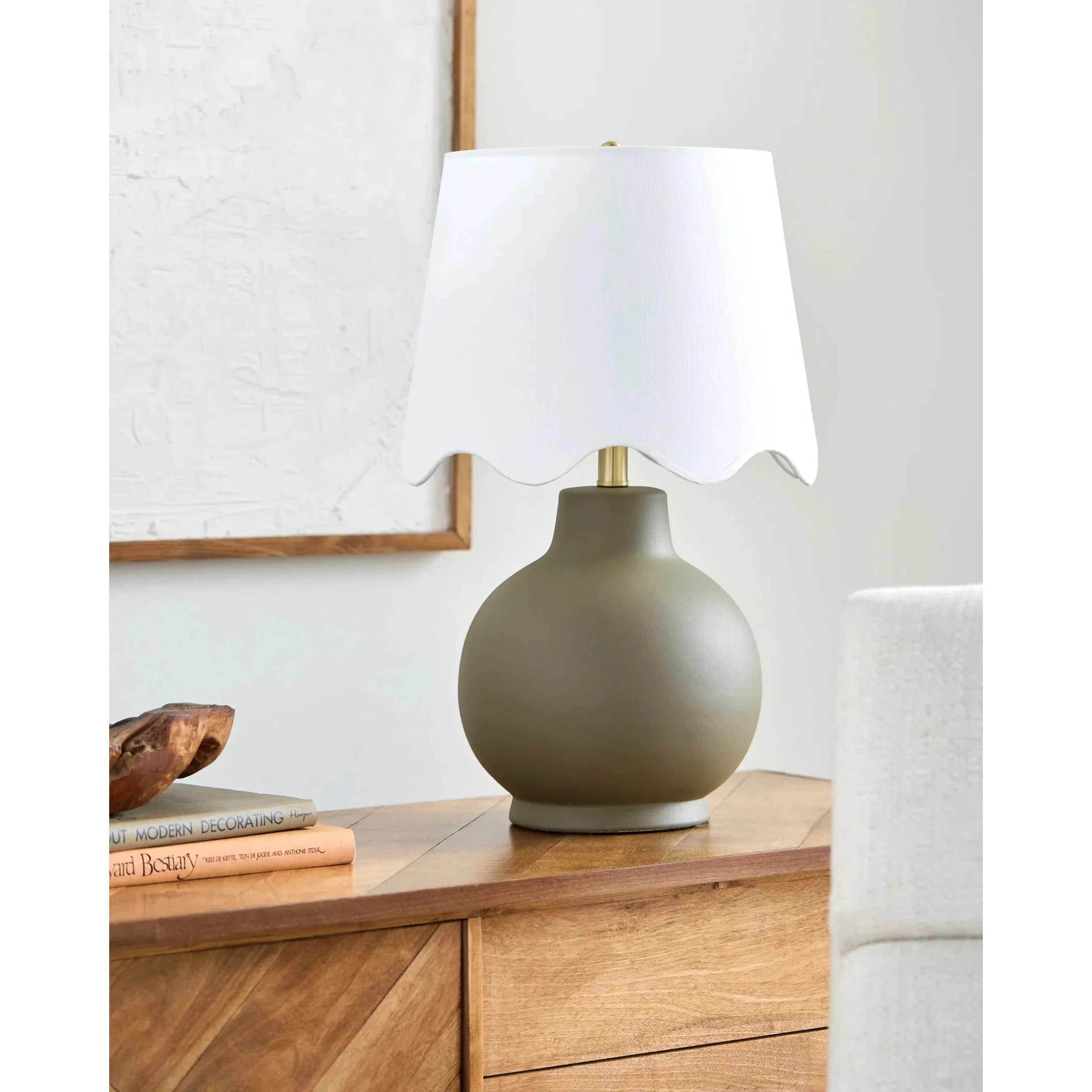 Stella Diminuta Indoor/Outdoor Accent Table Lamp with White Shade - Image 9