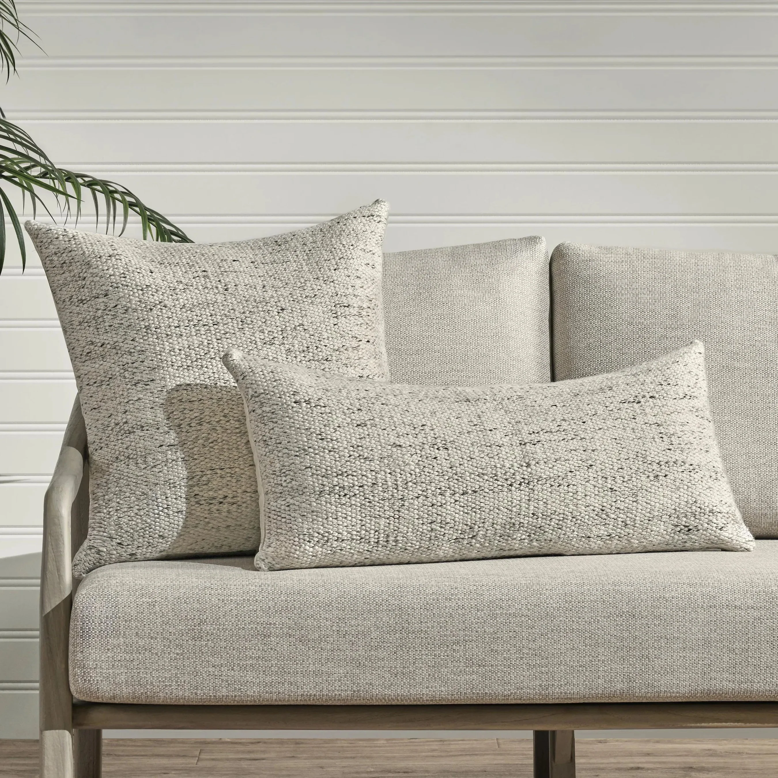 Stella Recycled Fabric Throw Pillow - Image 25