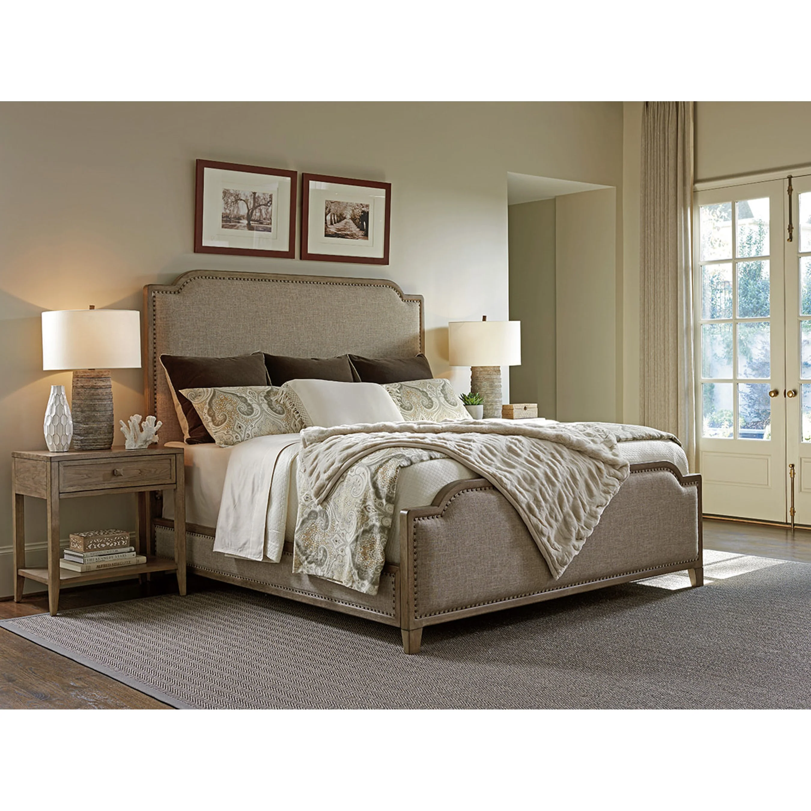 Stone Harbour Upholstered Bed - Image 5