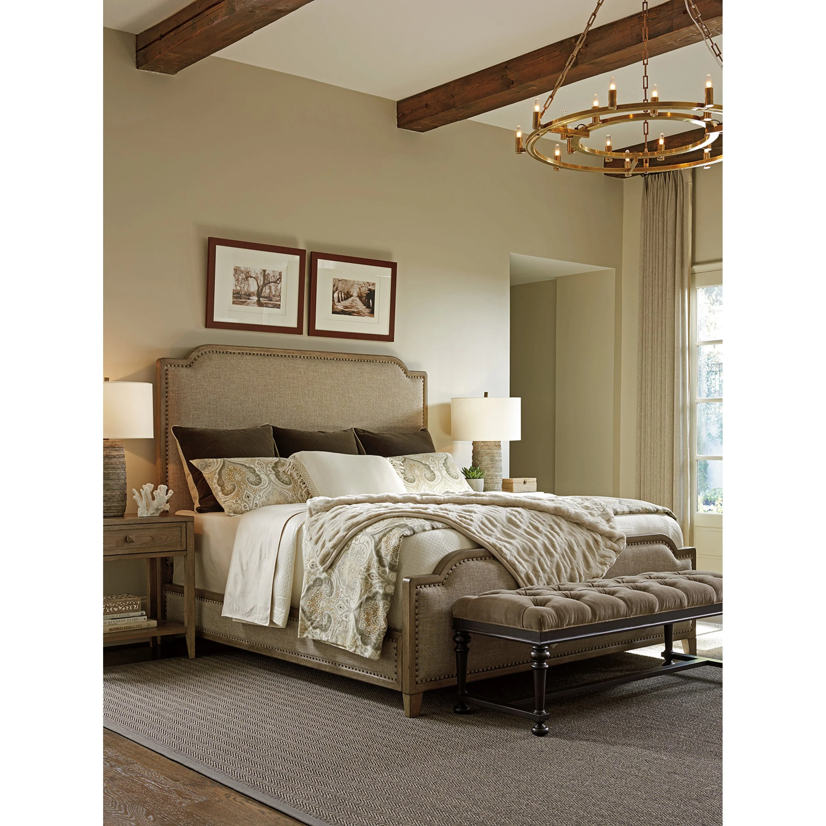 Stone Harbour Upholstered Bed - Image 6