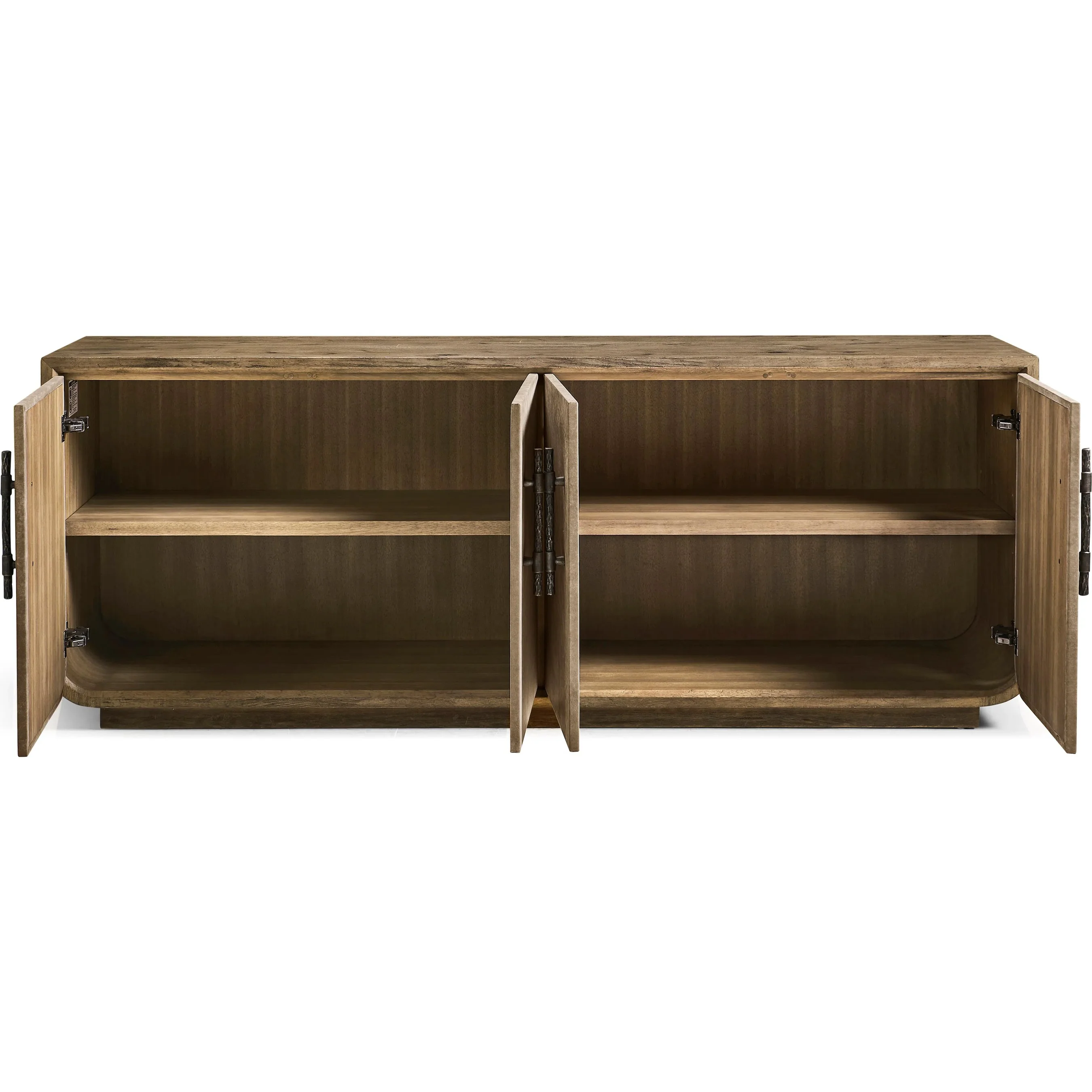 Stone Ridge Leather Credenza - Image 4