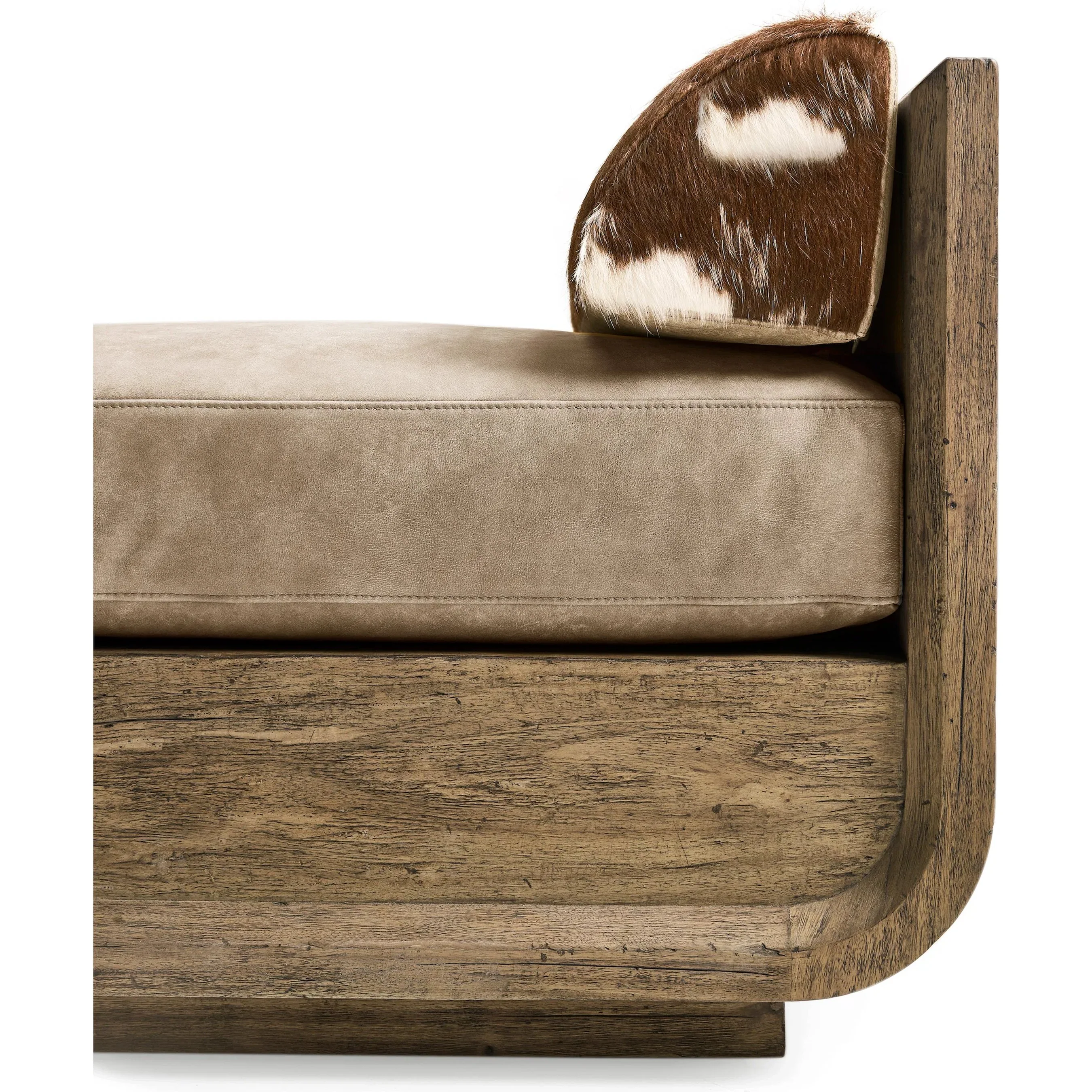 Stone Ridge Leather & Hide Daybed - Image 4