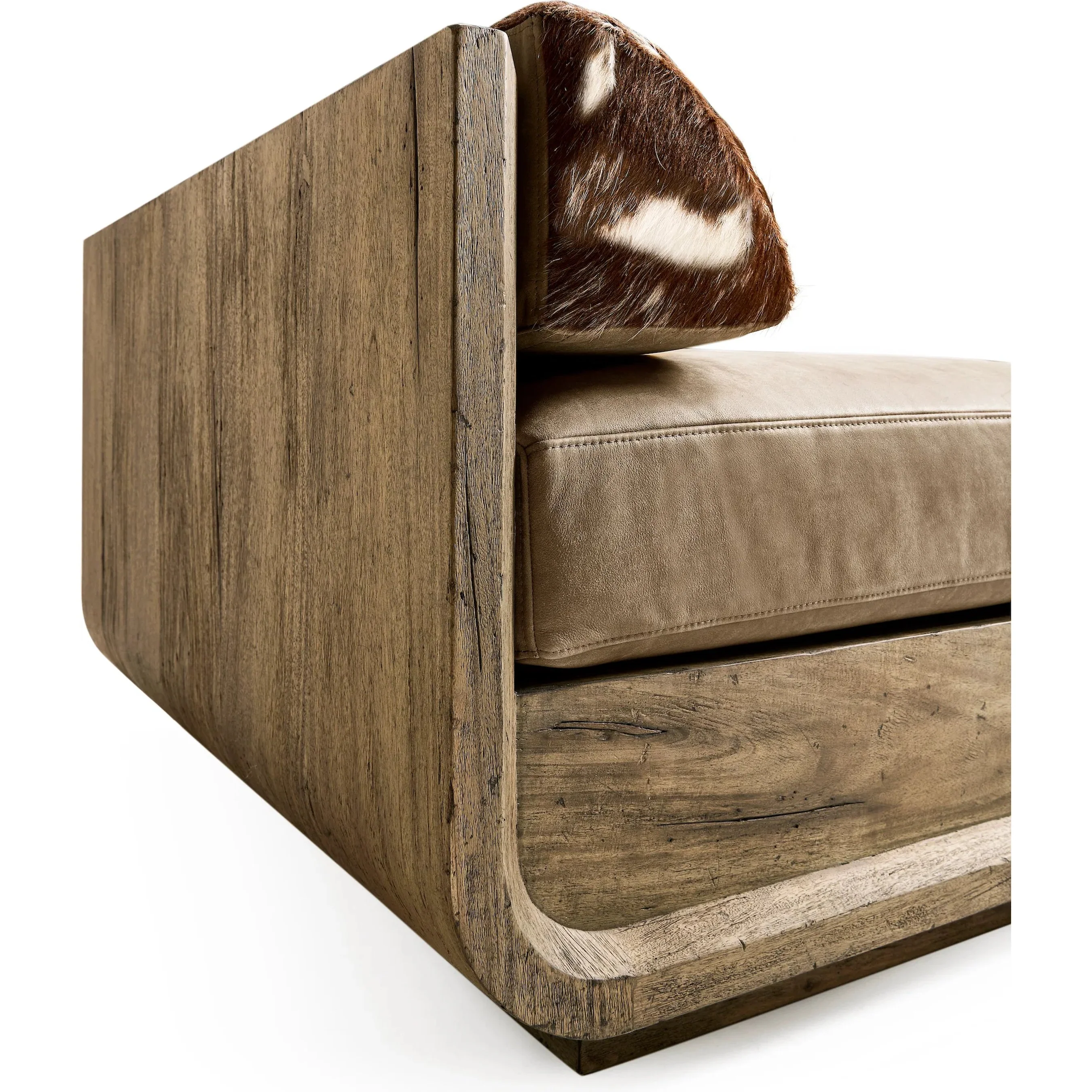 Stone Ridge Leather & Hide Daybed - Image 6
