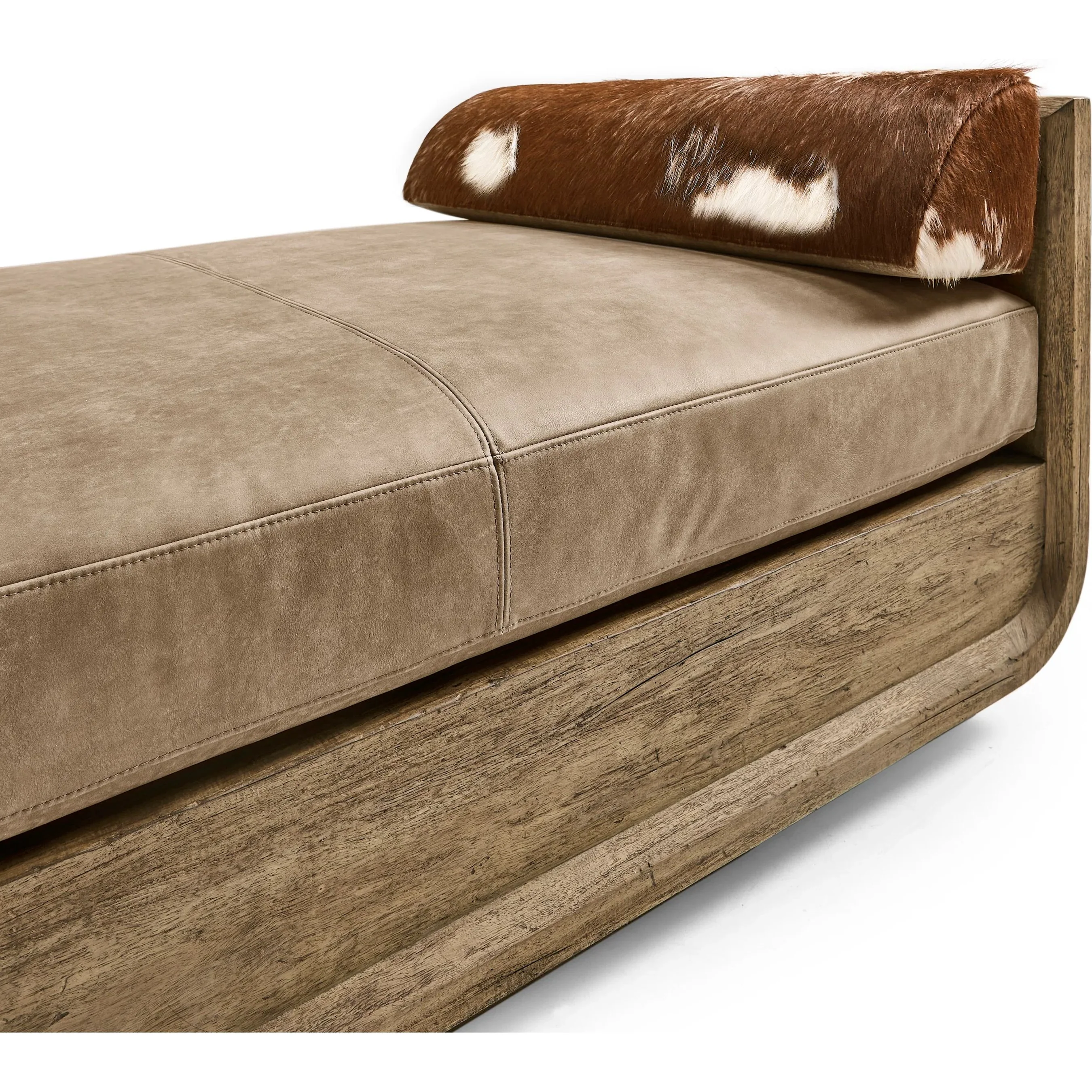 Stone Ridge Leather & Hide Daybed - Image 7