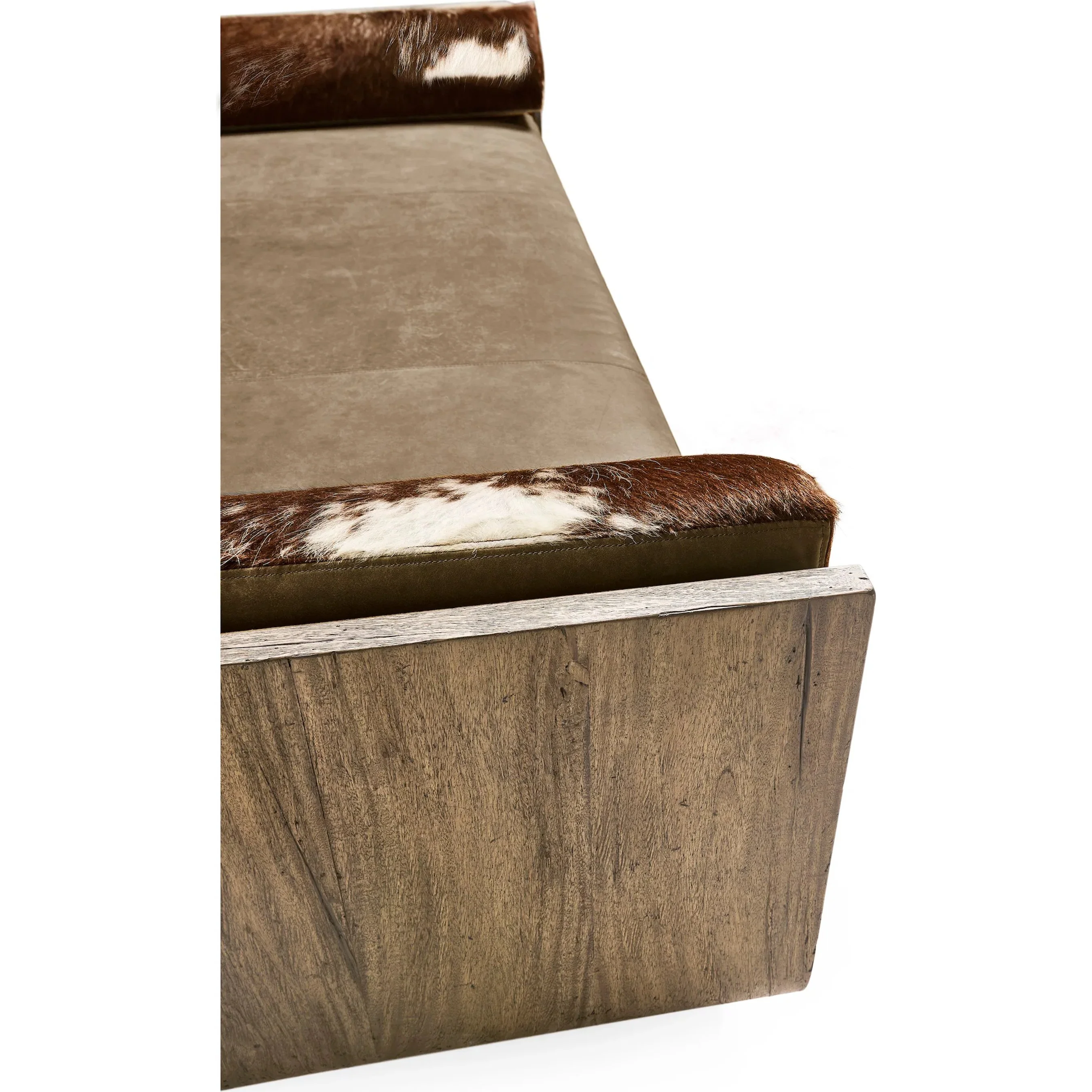 Stone Ridge Leather & Hide Daybed - Image 9