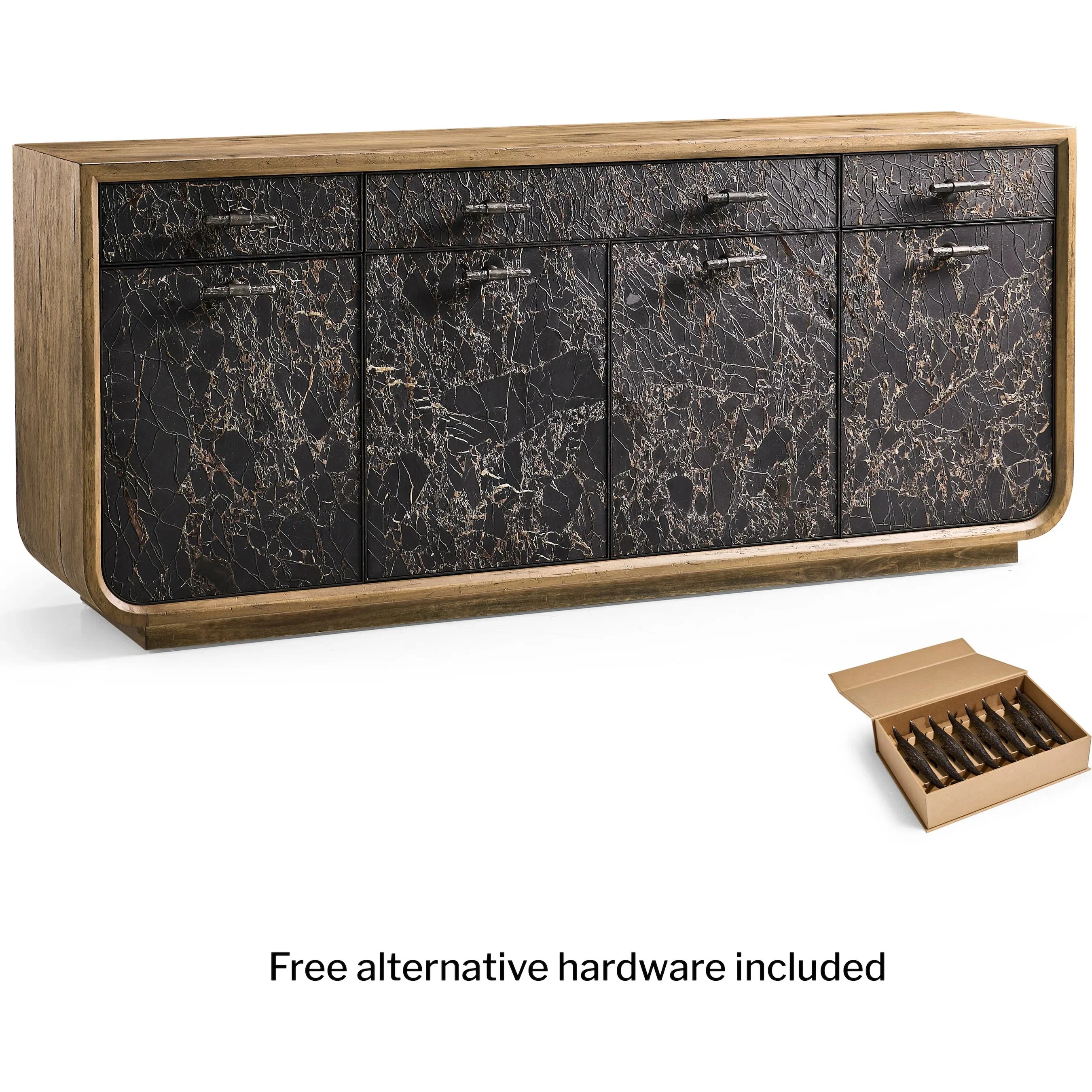 Stone Ridge Marble Credenza - Image 7