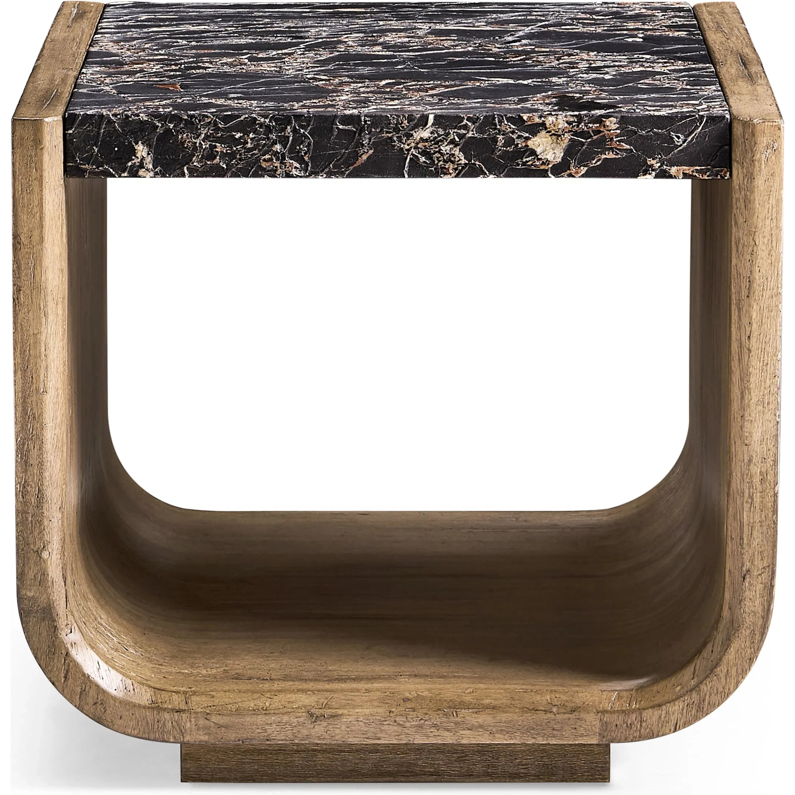 Stone Ridge Marble Side Table - Image 2