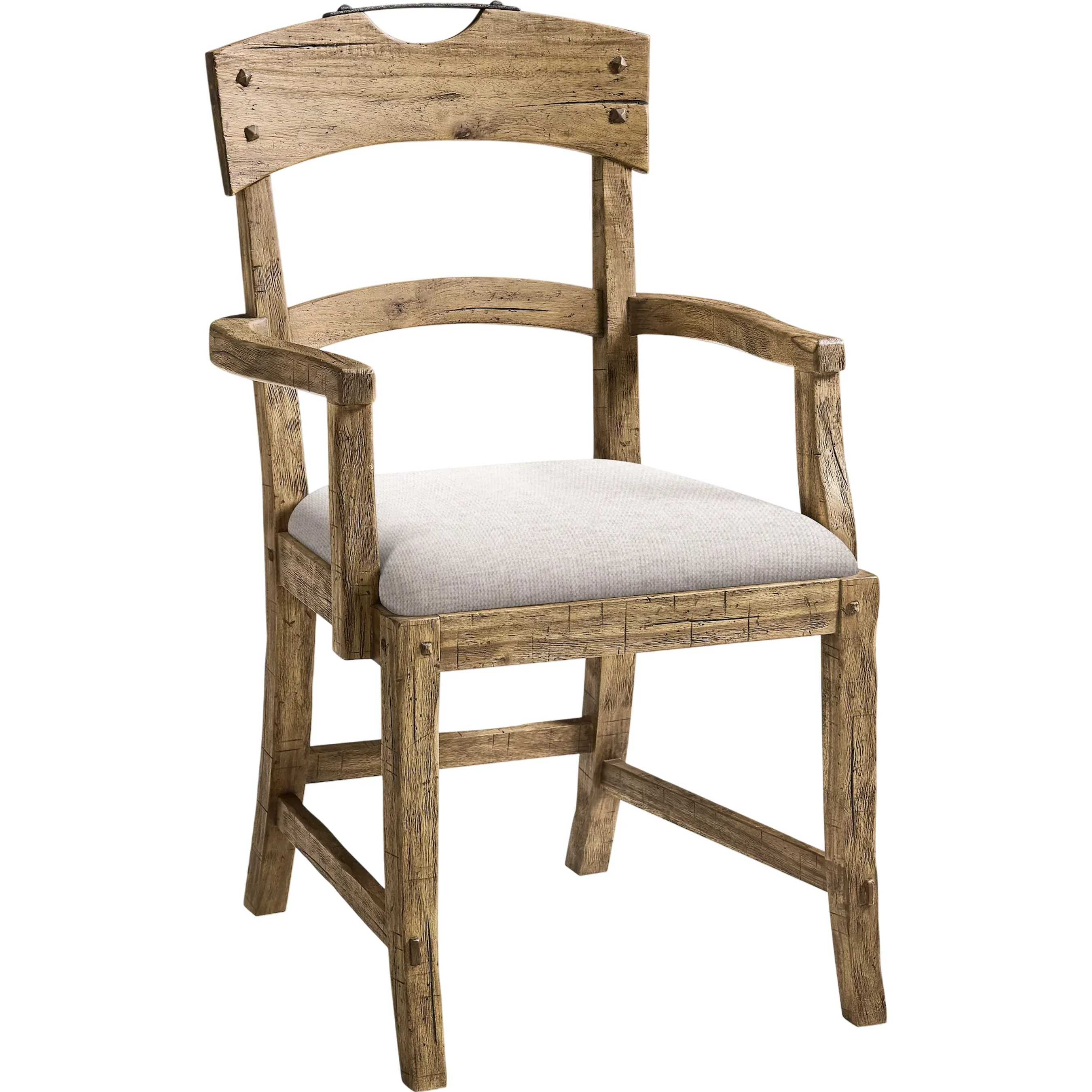 Stone Ridge Upholstered Dining Arm Chair (Set of 2)