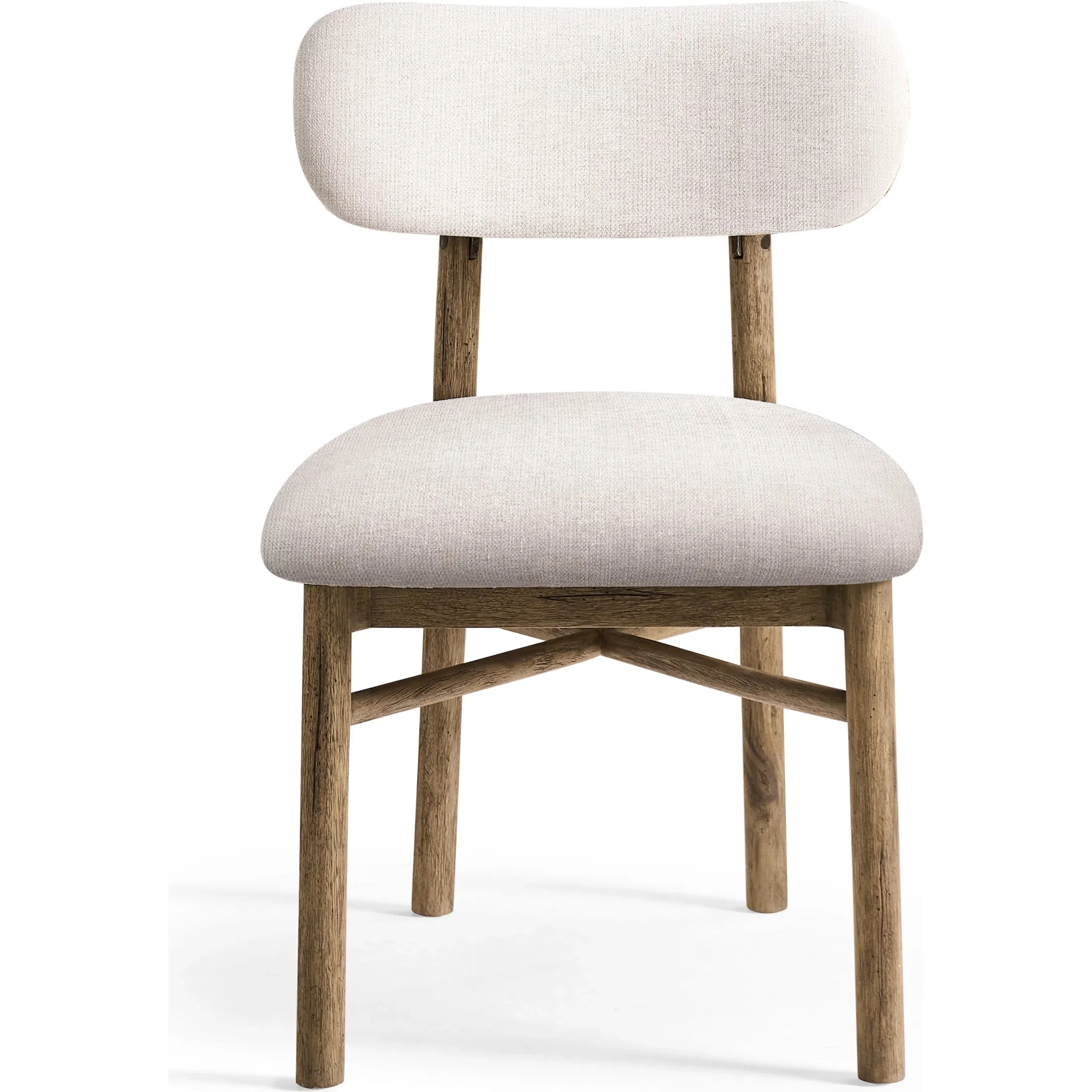 Stone Ridge Upholstered Round Dining Side Chair (Set of 2) - Image 2