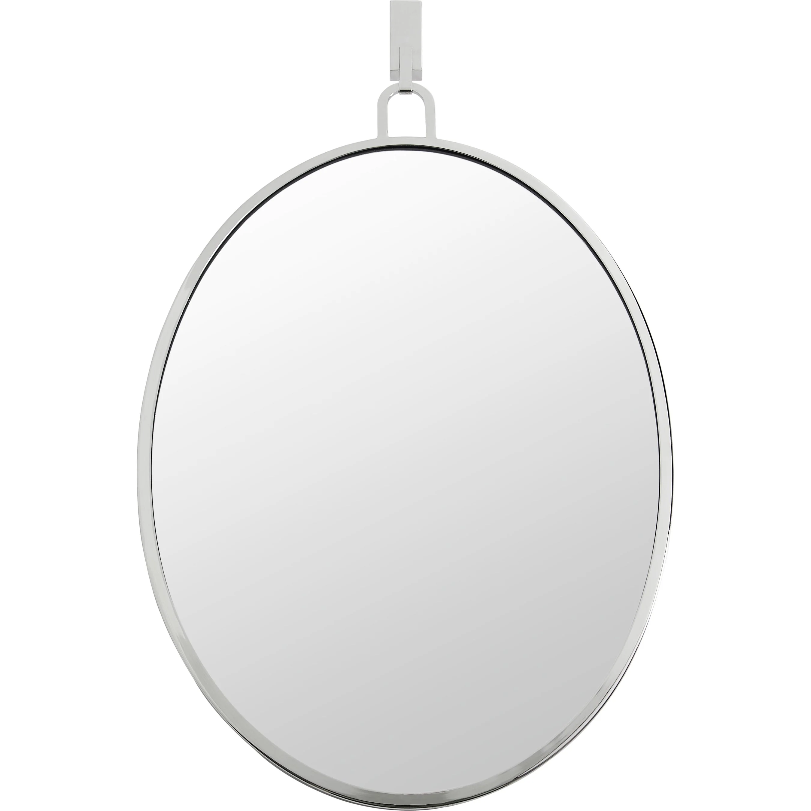 Stopwatch Oval Powder Room Mirror - Image 3