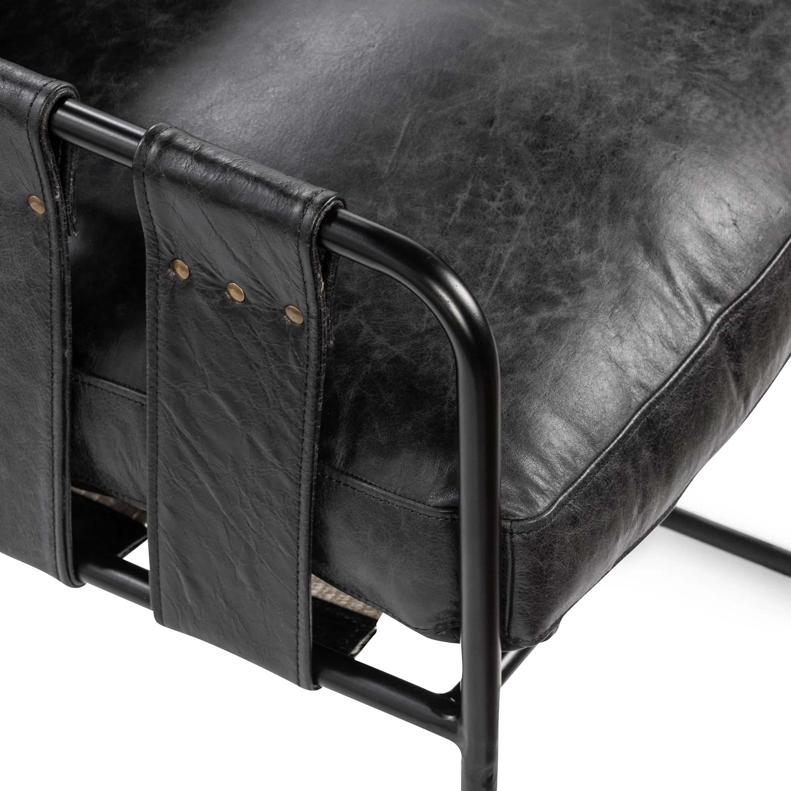 Strapling Leather Dining Chair - Image 20