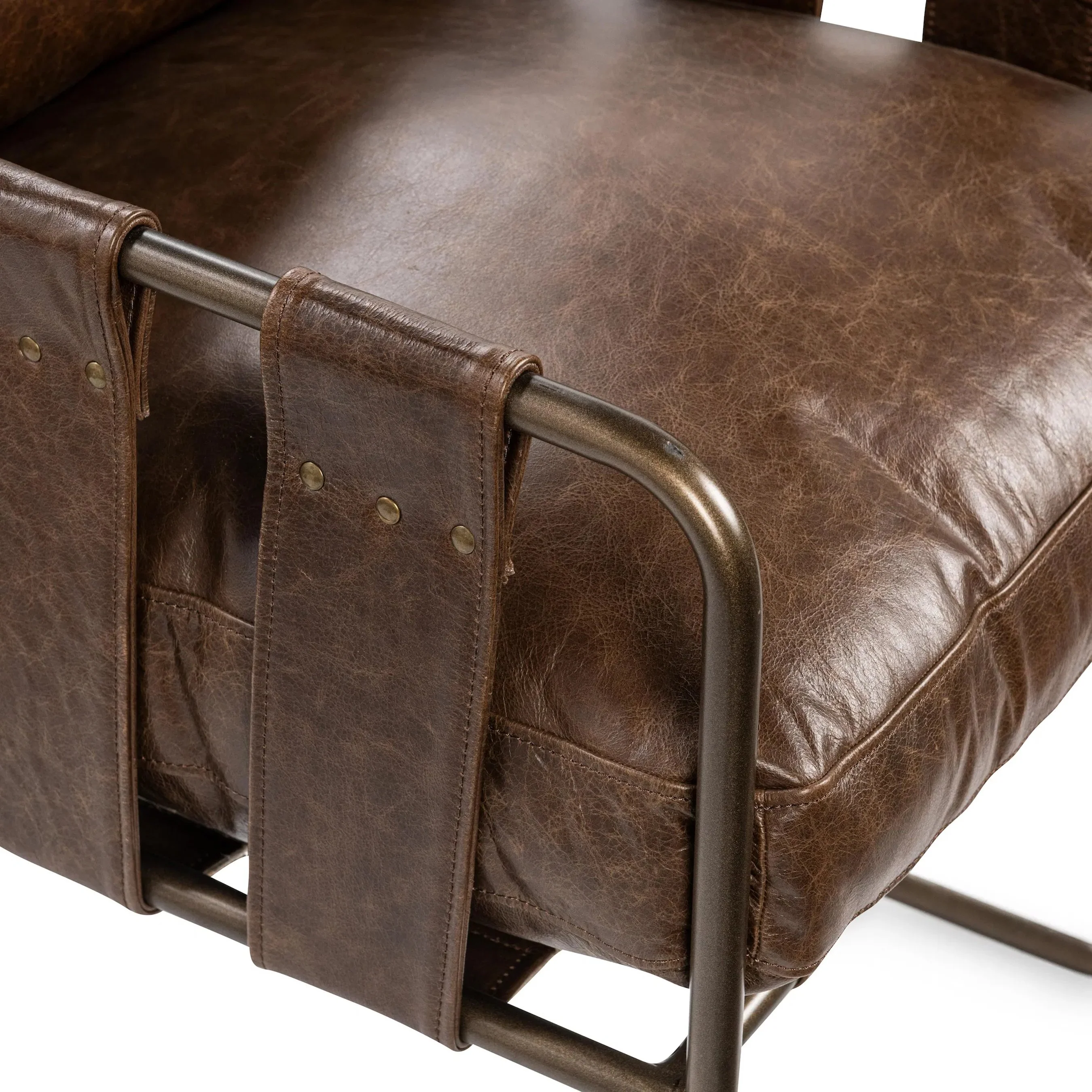 Strapling Leather Dining Chair - Image 24