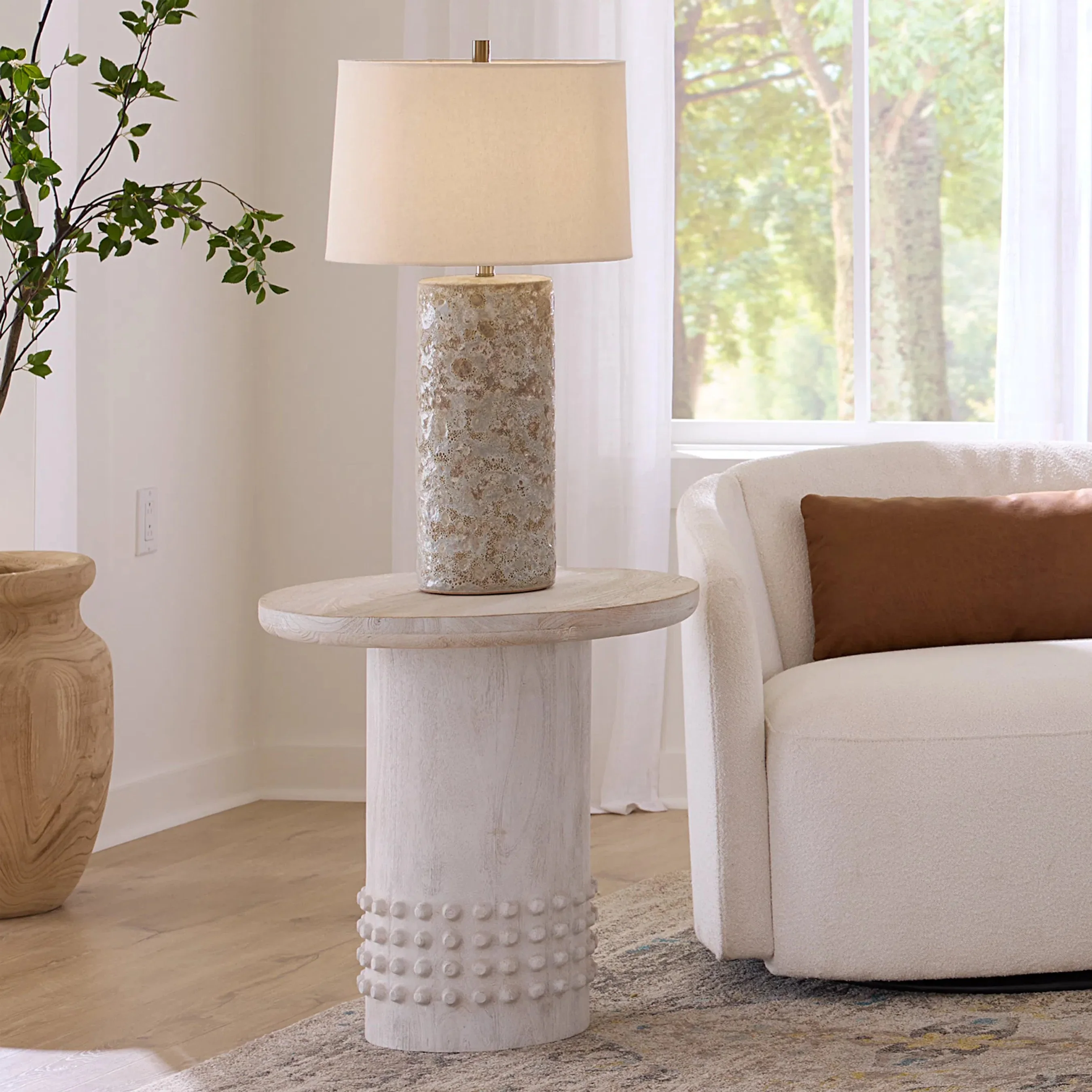 Studded Side Table - Image 3