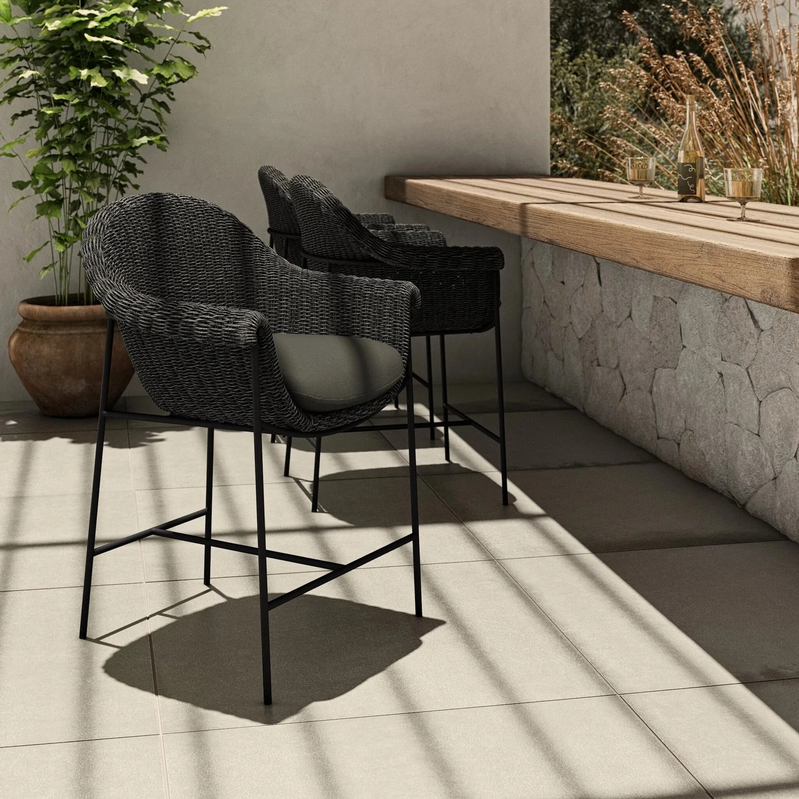 Suerte Outdoor Counter Stool - Image 14