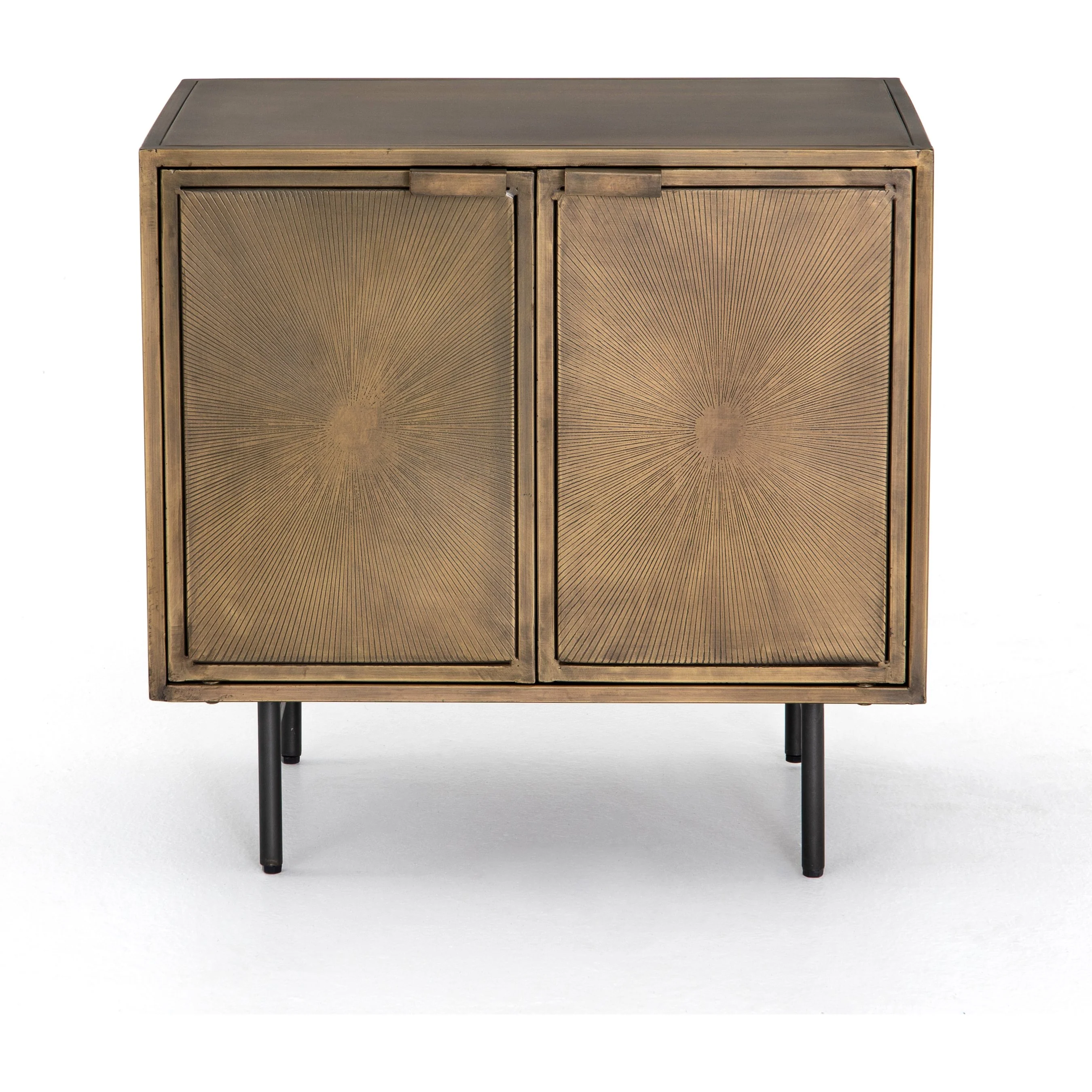Sunburst Cabinet Nightstand - Image 2