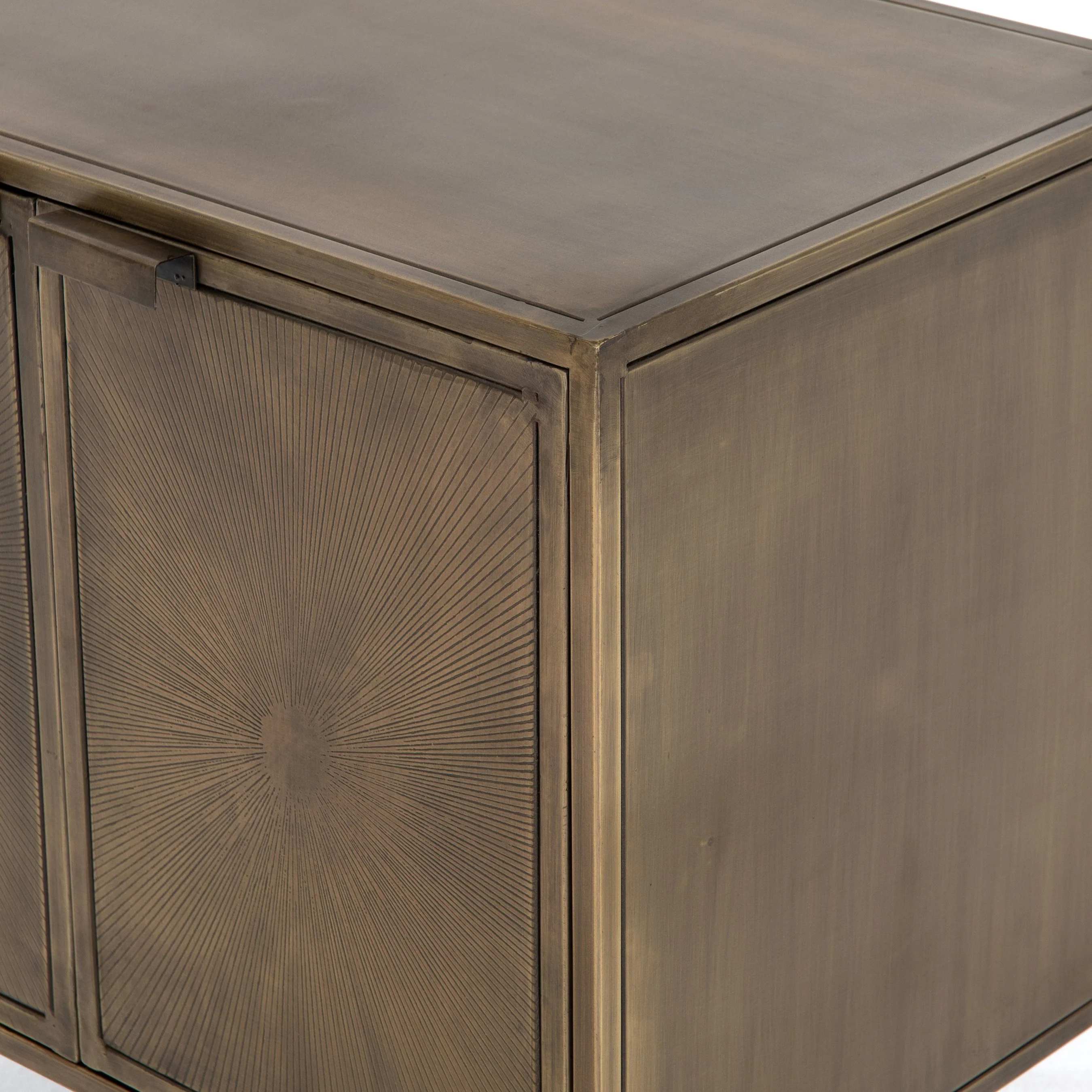 Sunburst Cabinet Nightstand - Image 6