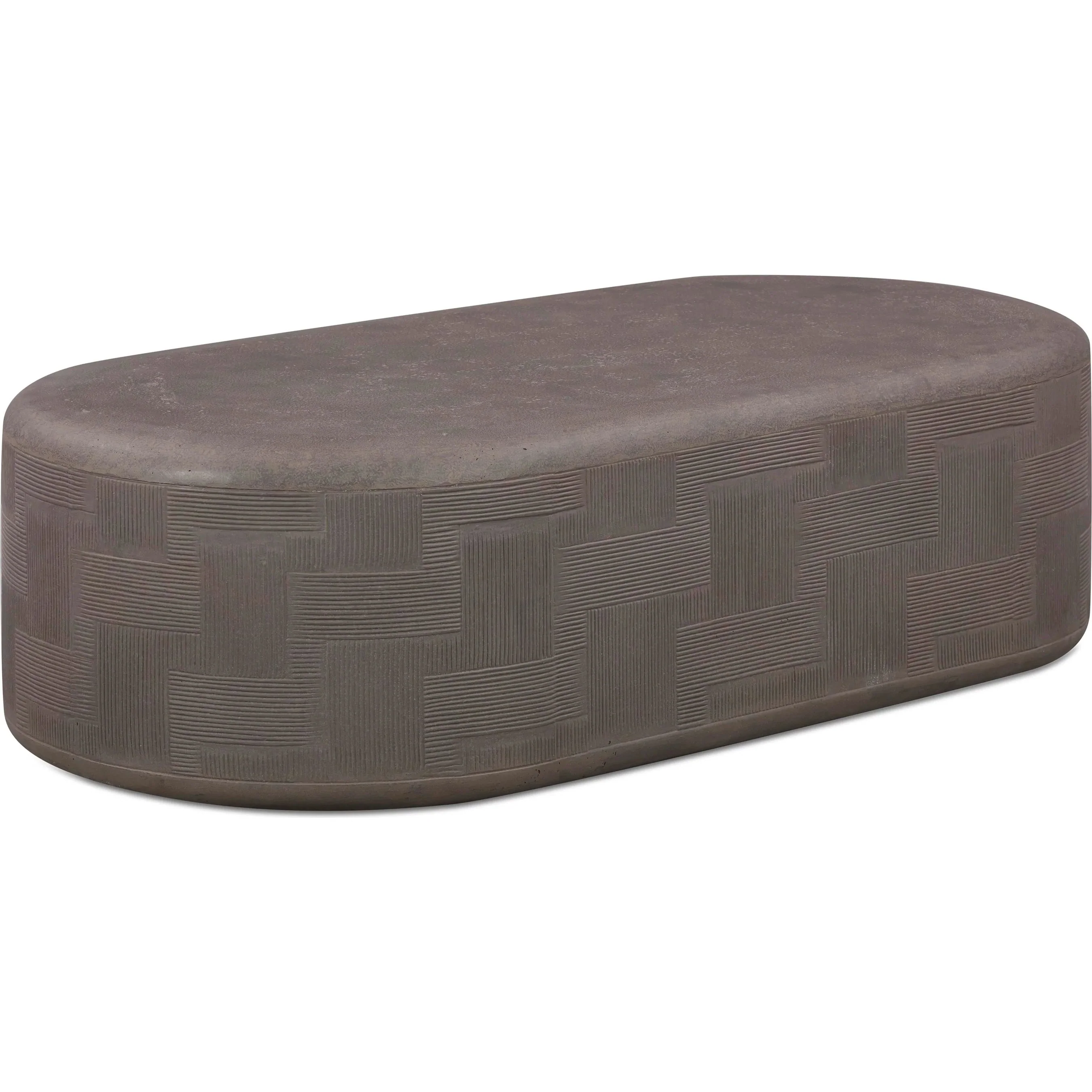 Suraya Indoor/Outdoor Rounded Coffee Table - Image 3