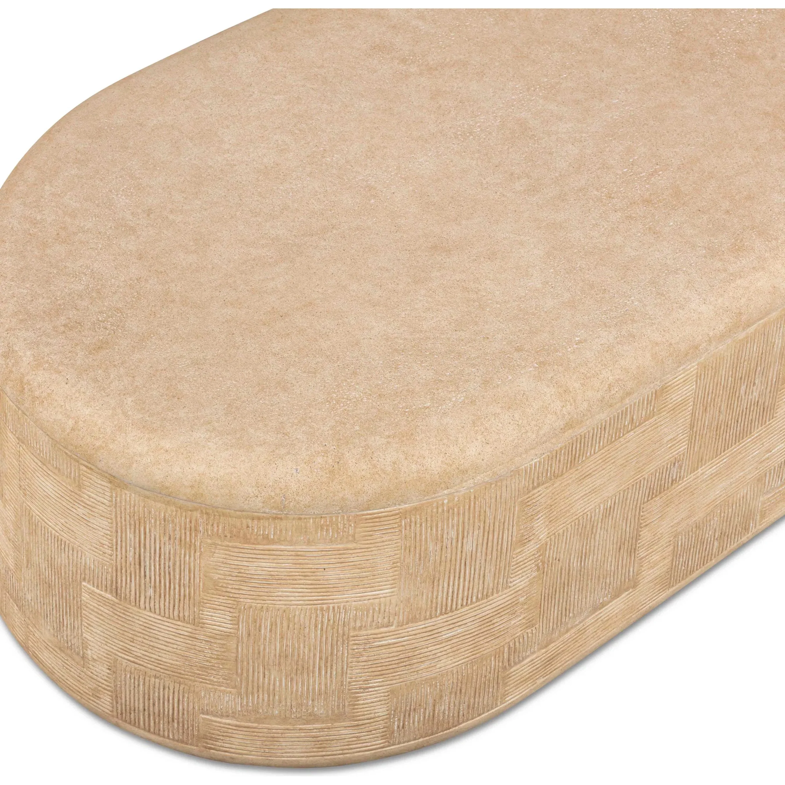 Suraya Indoor/Outdoor Rounded Coffee Table - Image 8