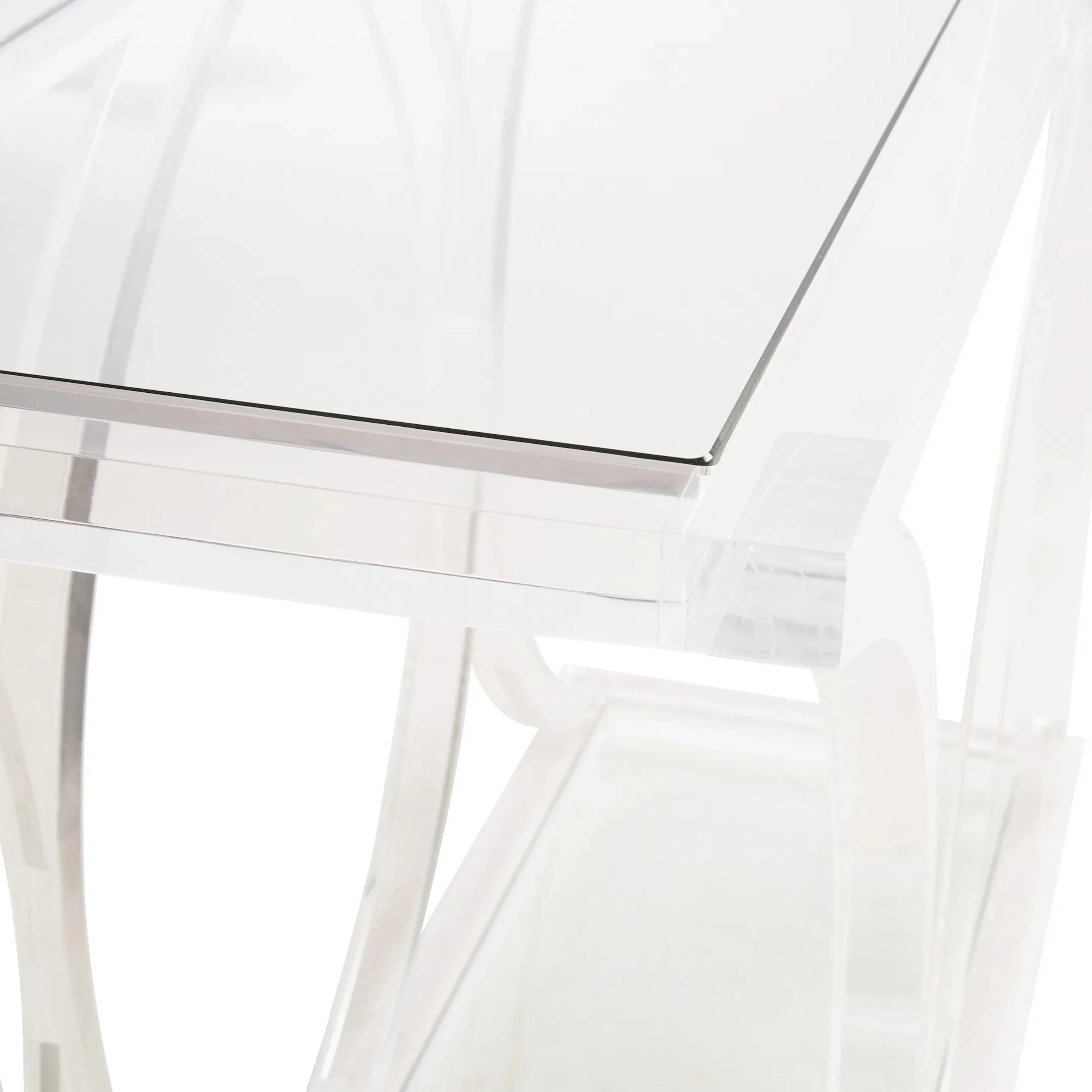 Sweeping Acrylic Console - Image 4