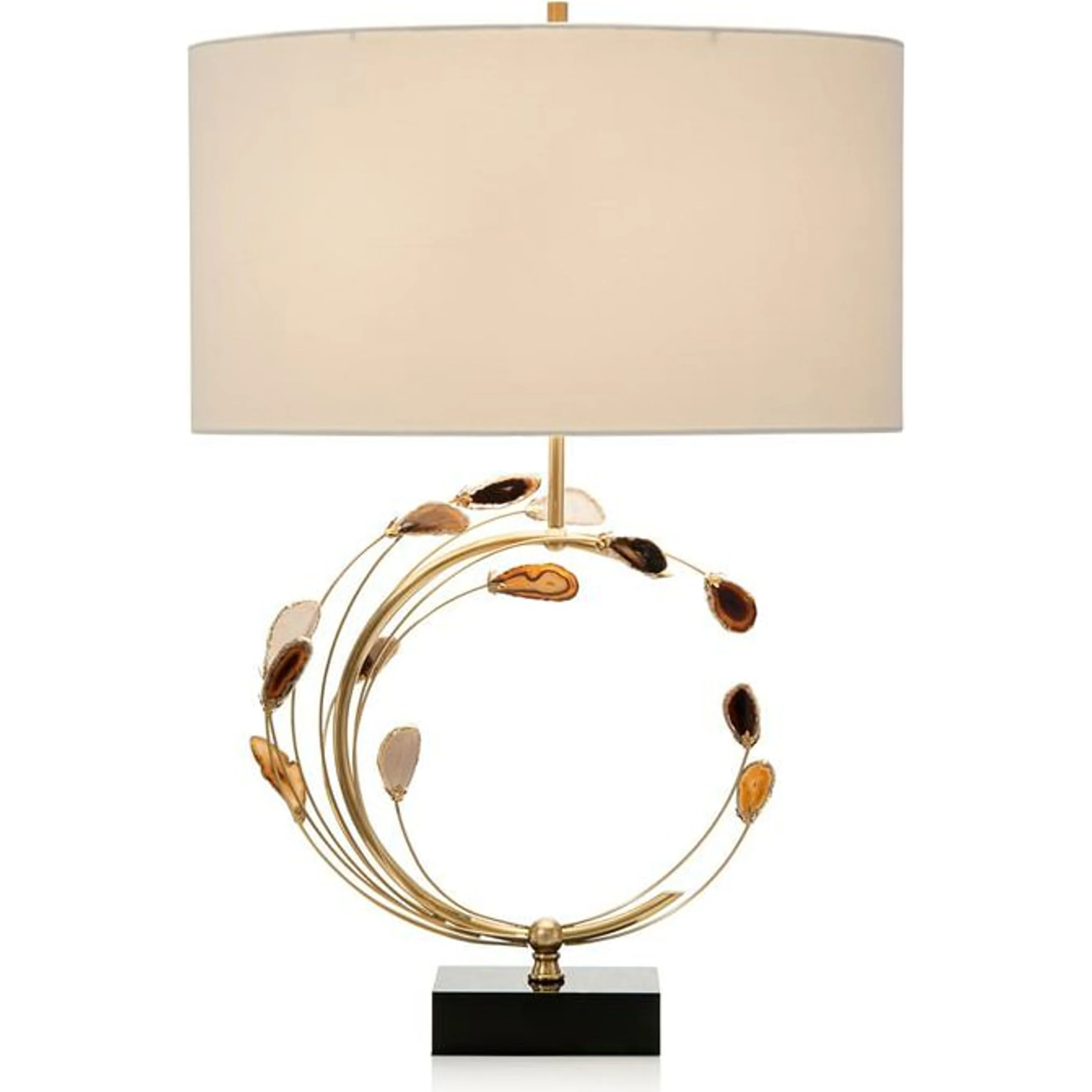 Swirling Agates Table Lamp