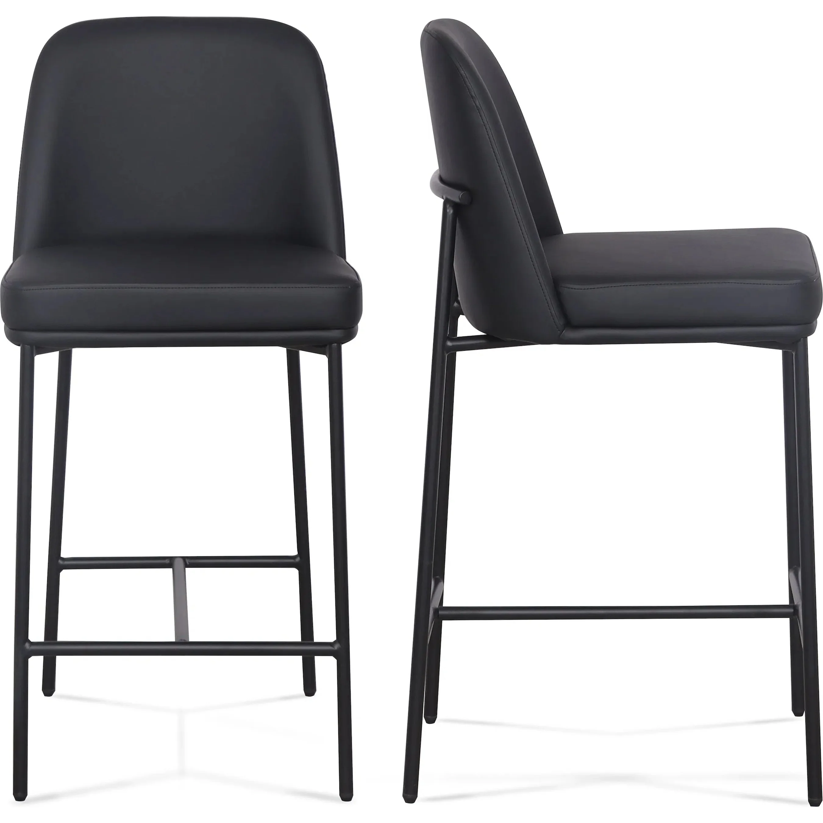 Sydney Performance Vegan Leather Counter Stool (Set of 2) - Image 3