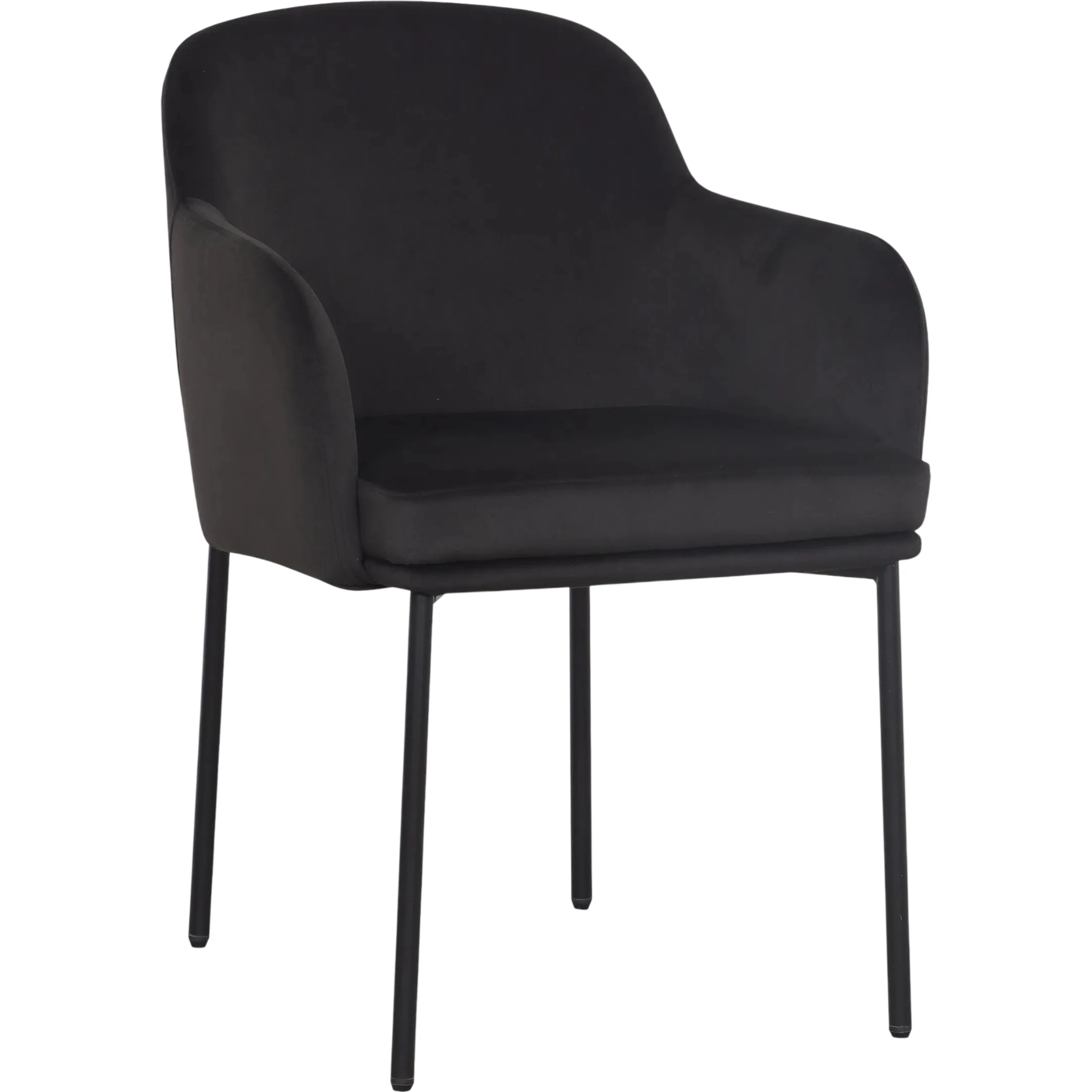 Sydney Performance Velvet Armchair (Set of 2)
