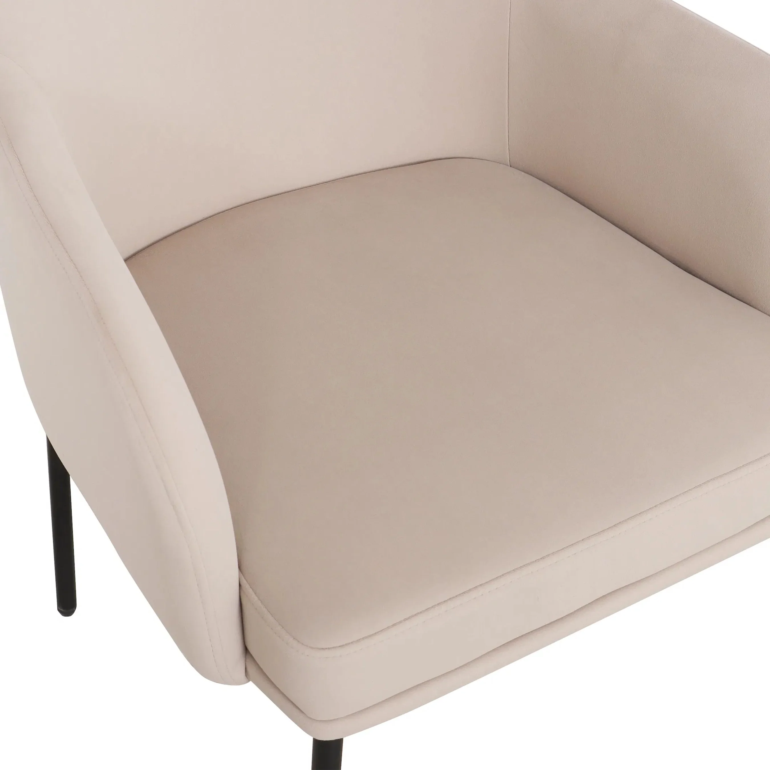 Sydney Performance Velvet Armchair (Set of 2) - Image 7