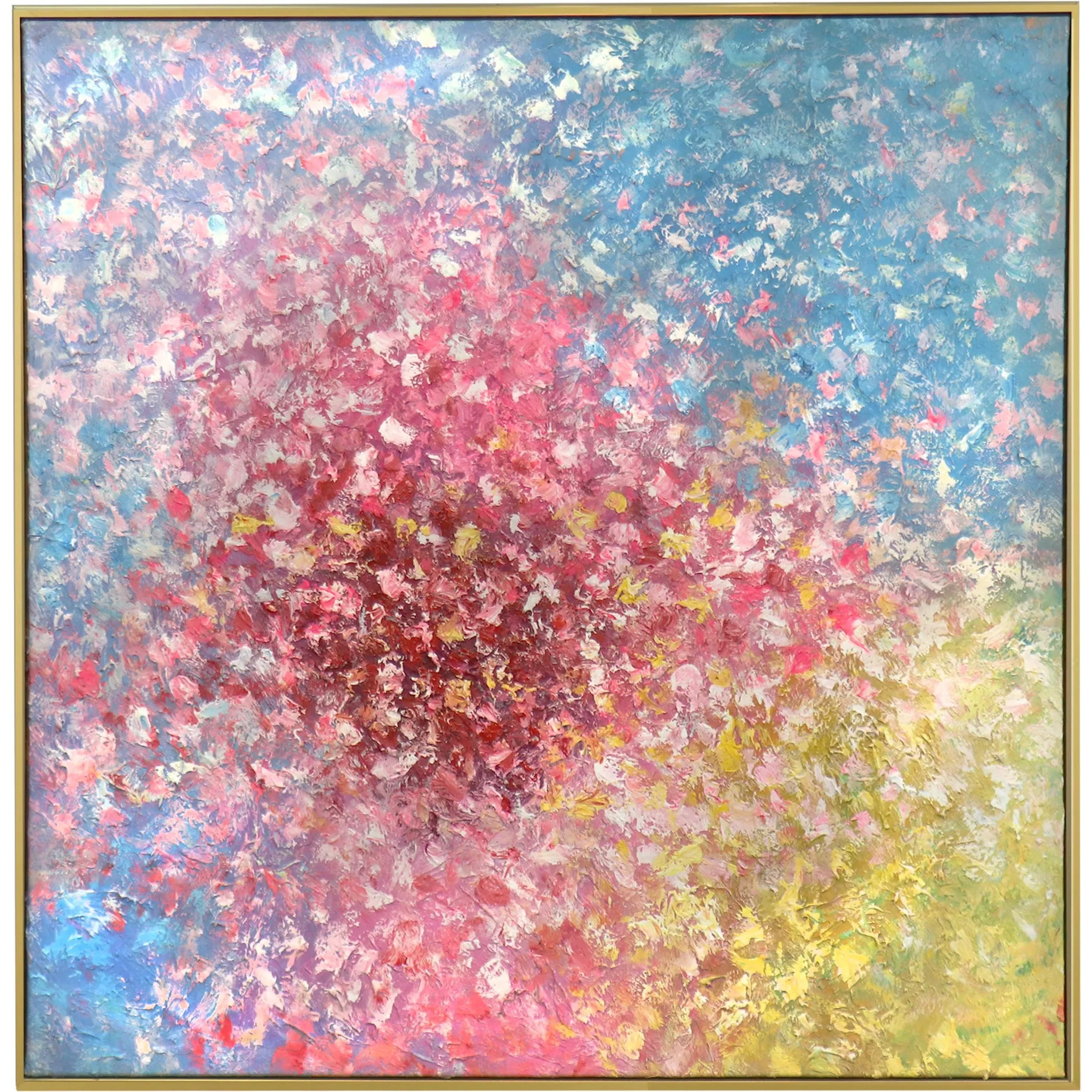 Symphony Handpainted Abstract Artwork on Canvas Oil Painting - PXA-1010