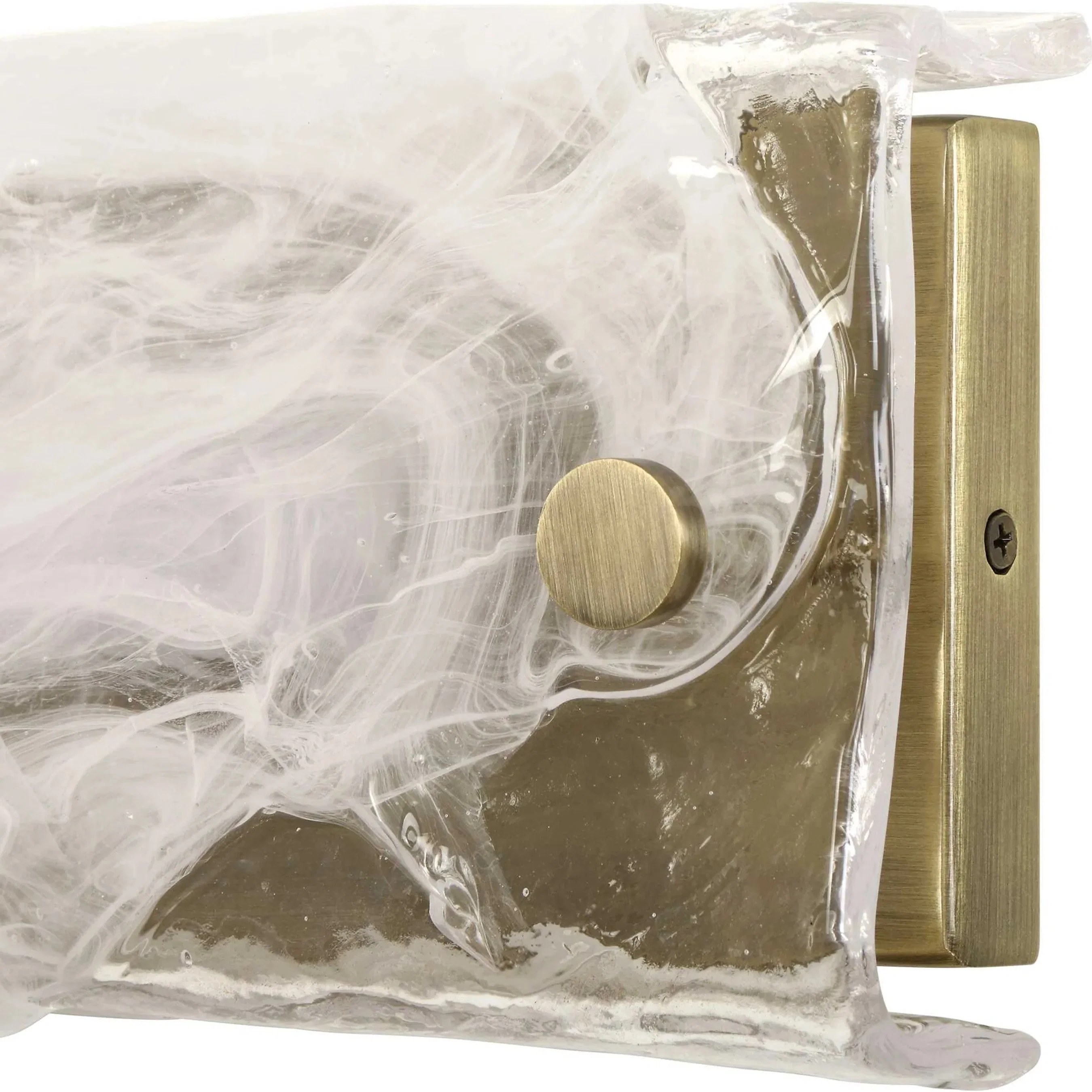 Taffy 1 Light LED Swirl Glass Sconce - Image 2