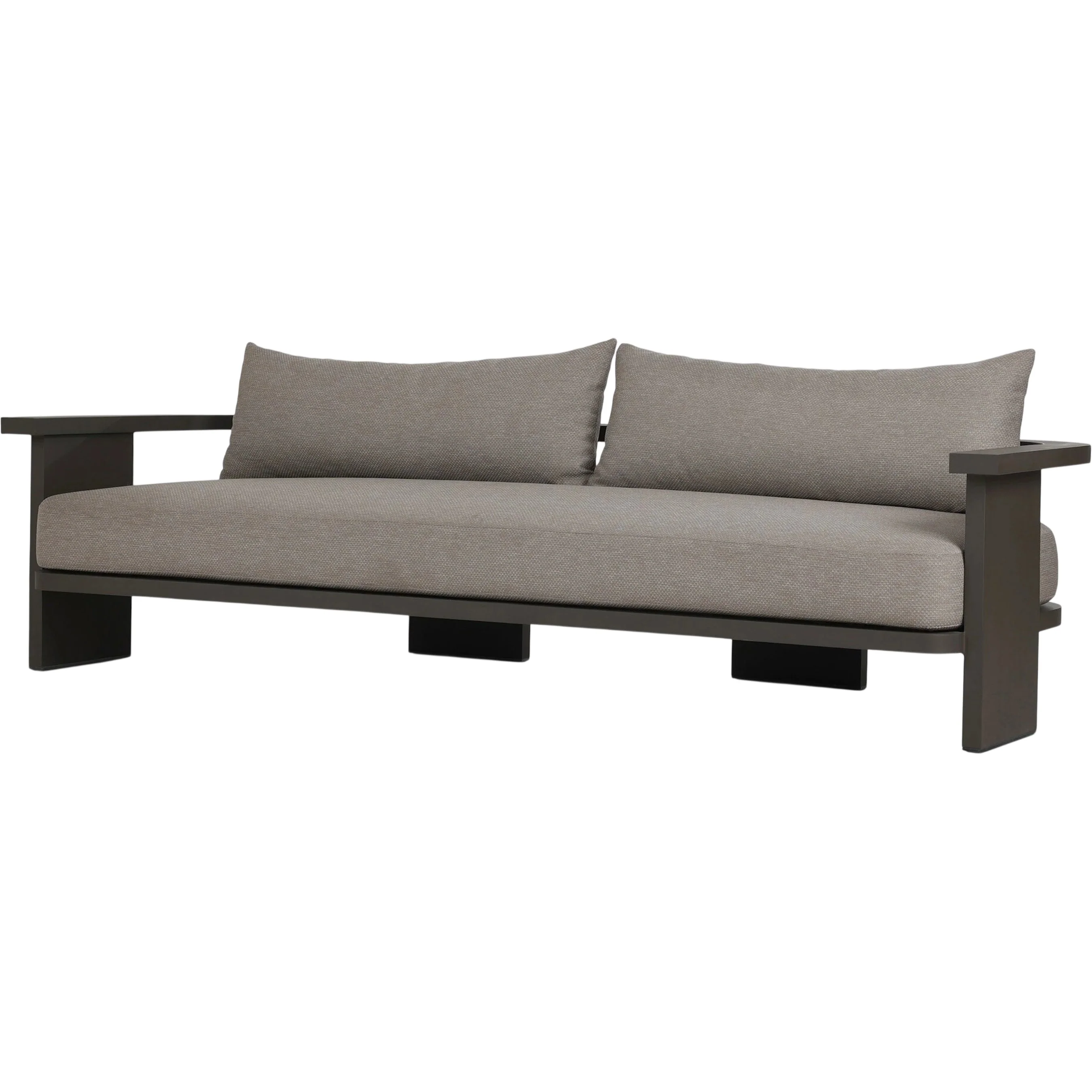 Tahana Outdoor Metal Sofa-96"