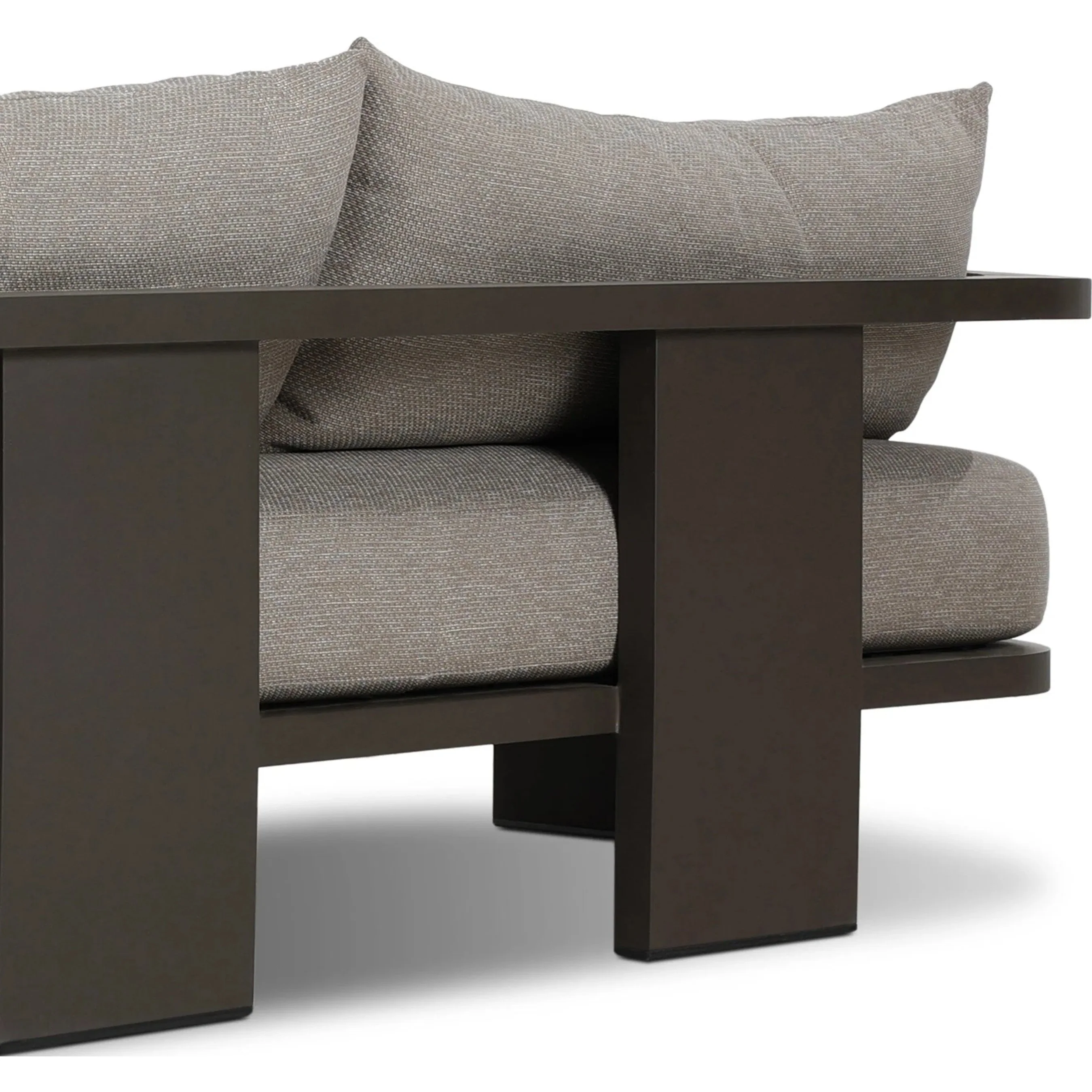 Tahana Outdoor Metal Sofa-96" - Image 10